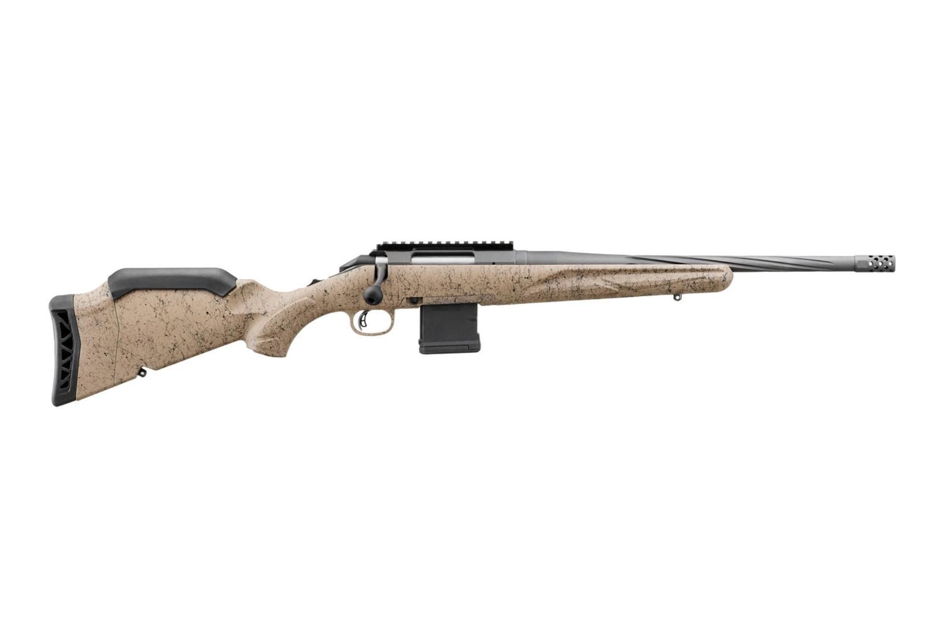 Ruger American Gen II Ranch 7.62x39 16.1" 5 RD Rifle - FDE
