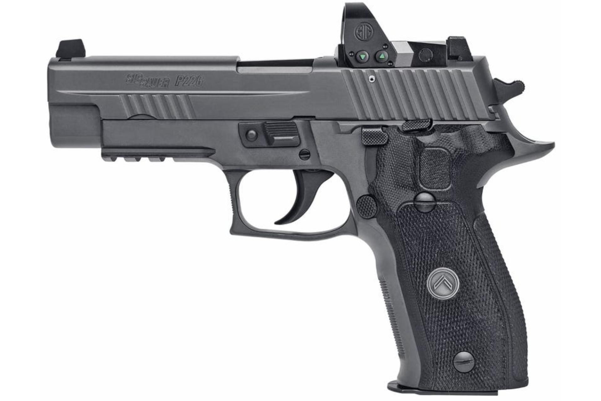 Sig, P226 Legion 4.4" 9MM 10Rd Full Size DA/SA Semi-Auto Pistol - Black
