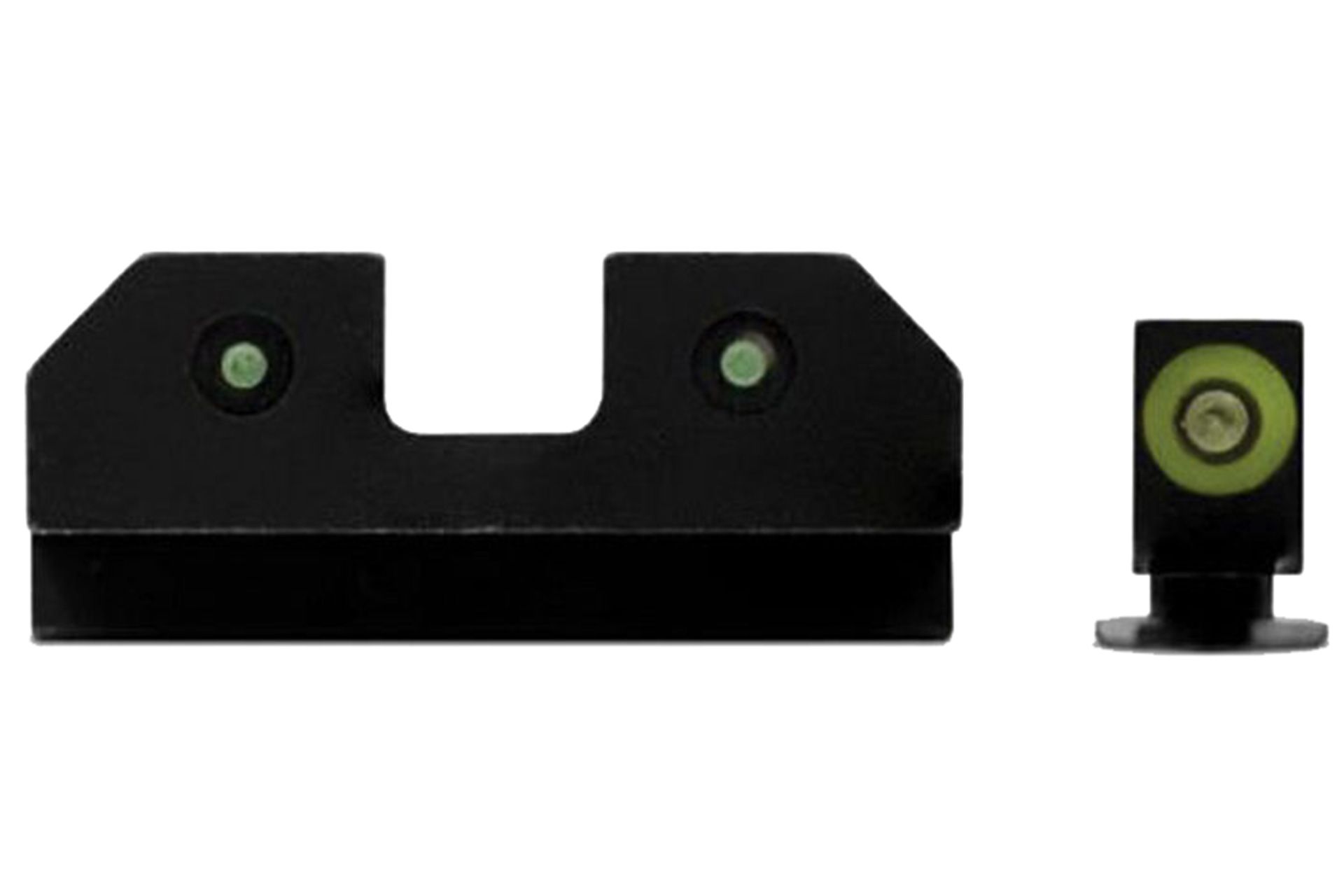 XS GL-R012P-6G R3D Night Sights Green - Glock 9/40