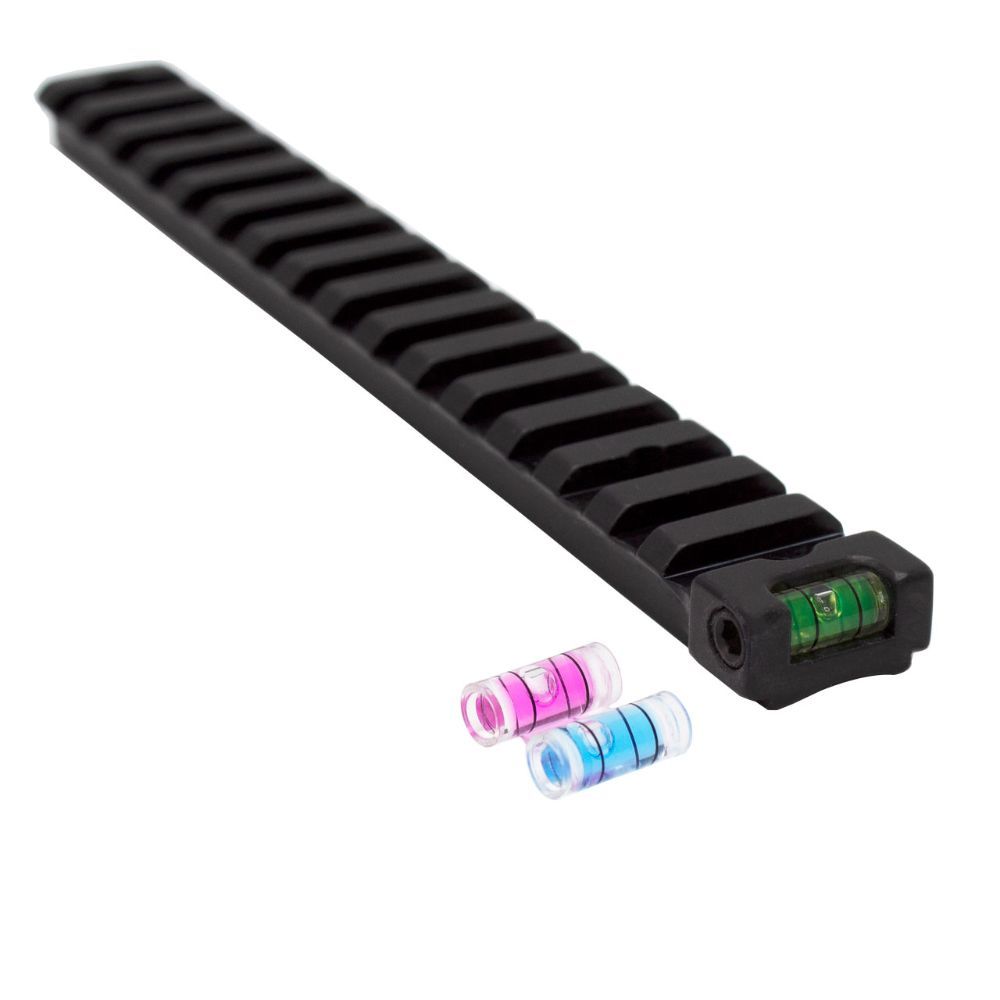 Anarchy Outdoors Savage Axis Scope Base with Bubble Level Short Action Permanent Bubble Level