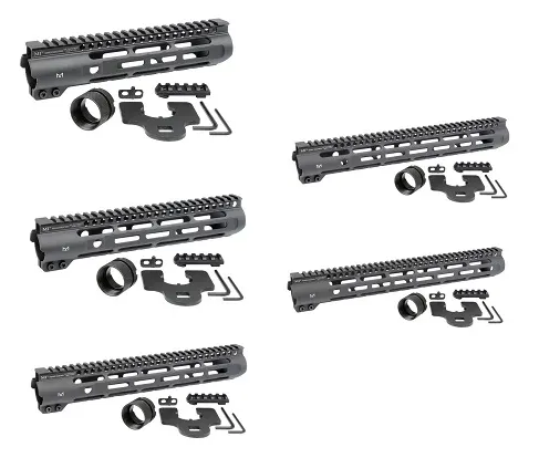 Midwest Industries AR-15 M-LOK Free Float Slim Line Handguard