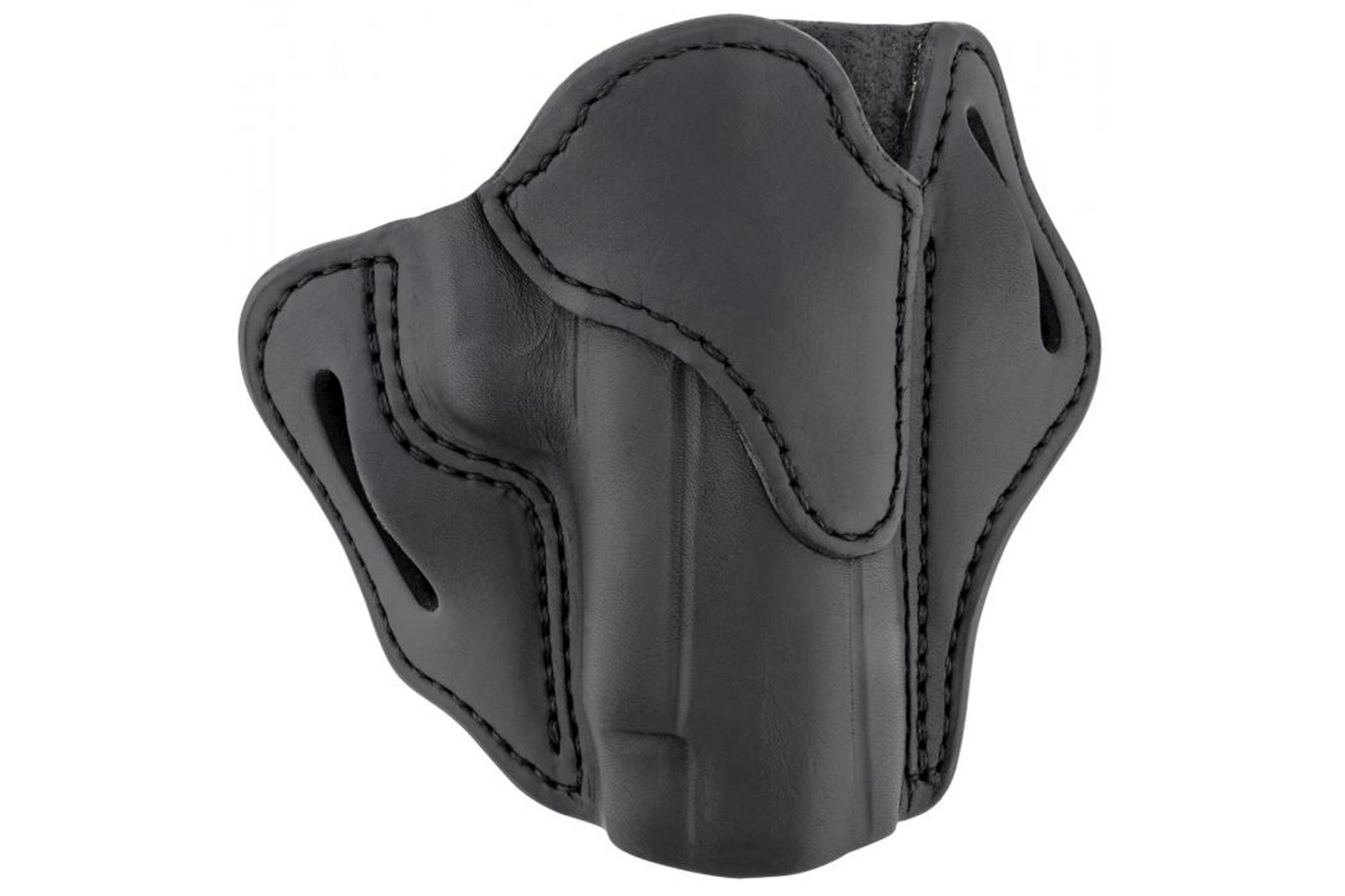 1791 BH2.3 Optic Ready OWB Belt Holster, Fits Optic Ready Large Frame Railed Pistols, Matte Finish, Stealth Black Leather, Right Hand
