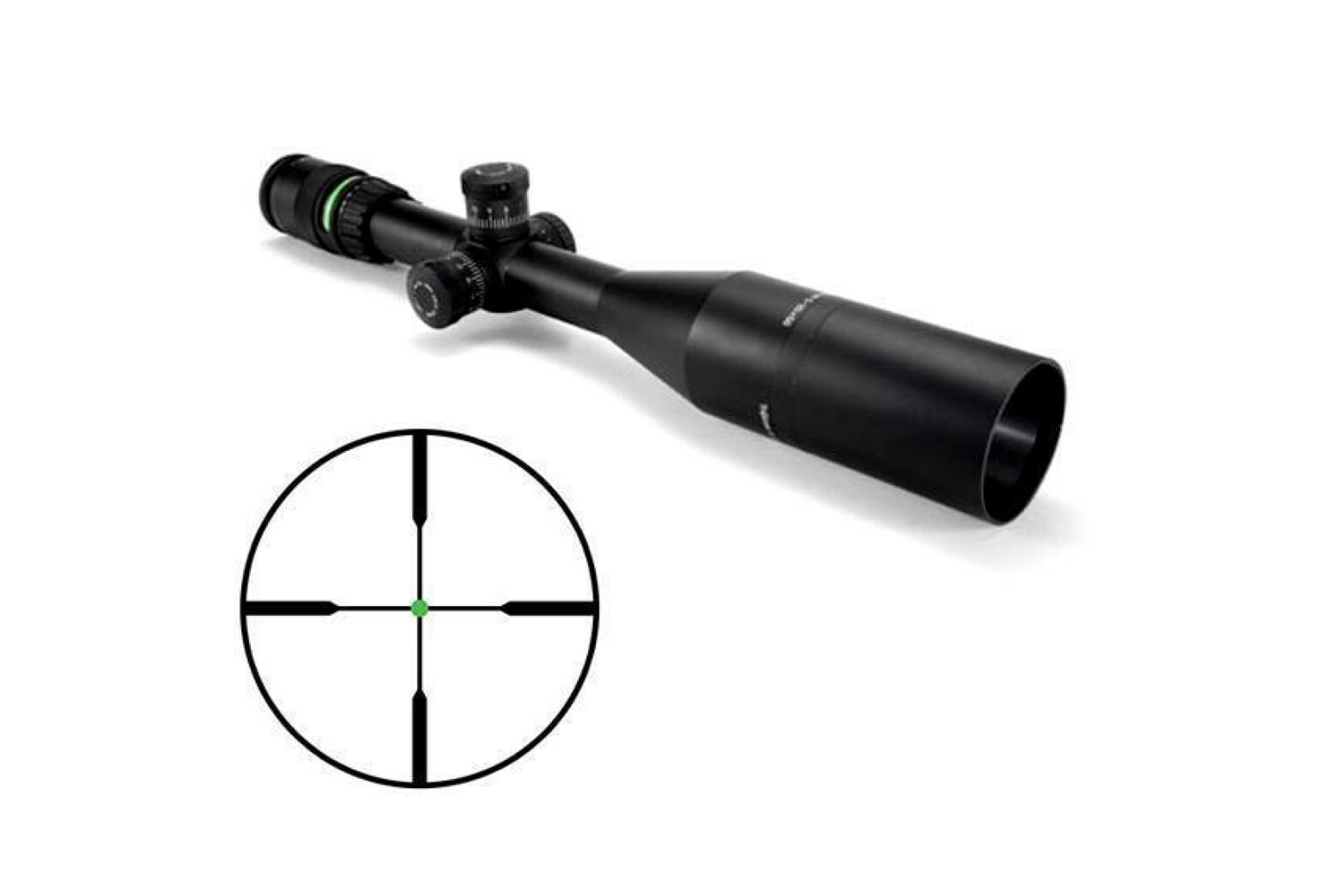 Trijicon 200040 AccuPoint 5-20x50 30mm SFP Green Dot Riflescope - STD Crosshair w/ Green Dot