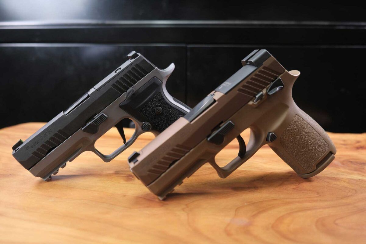 Sig Sauer P320 pistols
