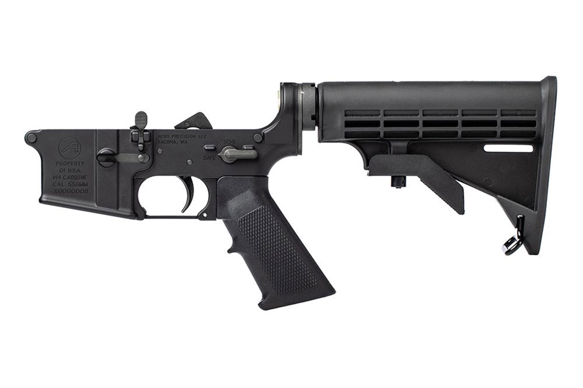 Aero Precision M4A1 Clone Complete Lower - Anodized Black
