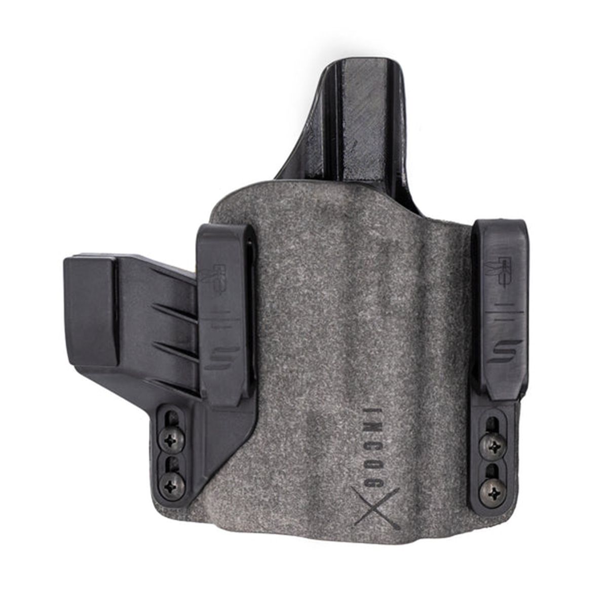 Safariland 1334629 INCOG-X Inside the Waistband Holster, Fits Sig Sauer P320 Carry/X-Carry/Compact/X-Compact/M17/M18 Black, Right Hand