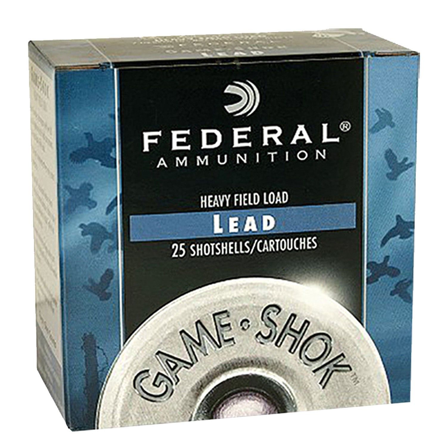Federal H1238 Game-Shok Upland Heavy Field 12 Gauge 2.75" 1 1/8 oz 8 Shot Shotgun Ammo - 25 Rounds