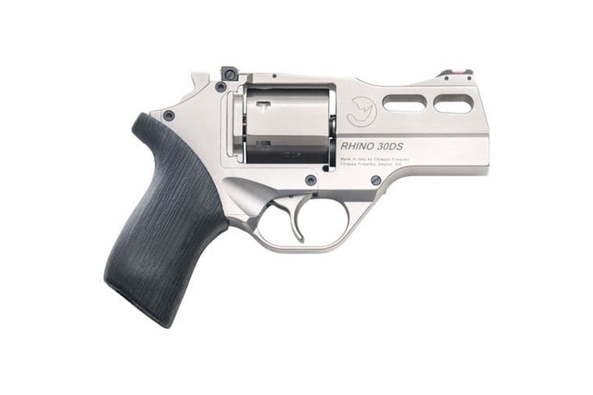 Chiappa Firearms Rhino 30SAR *CA Compliant Small Frame 357 Mag 6 Shot, 3" Nickel-Plated Steel