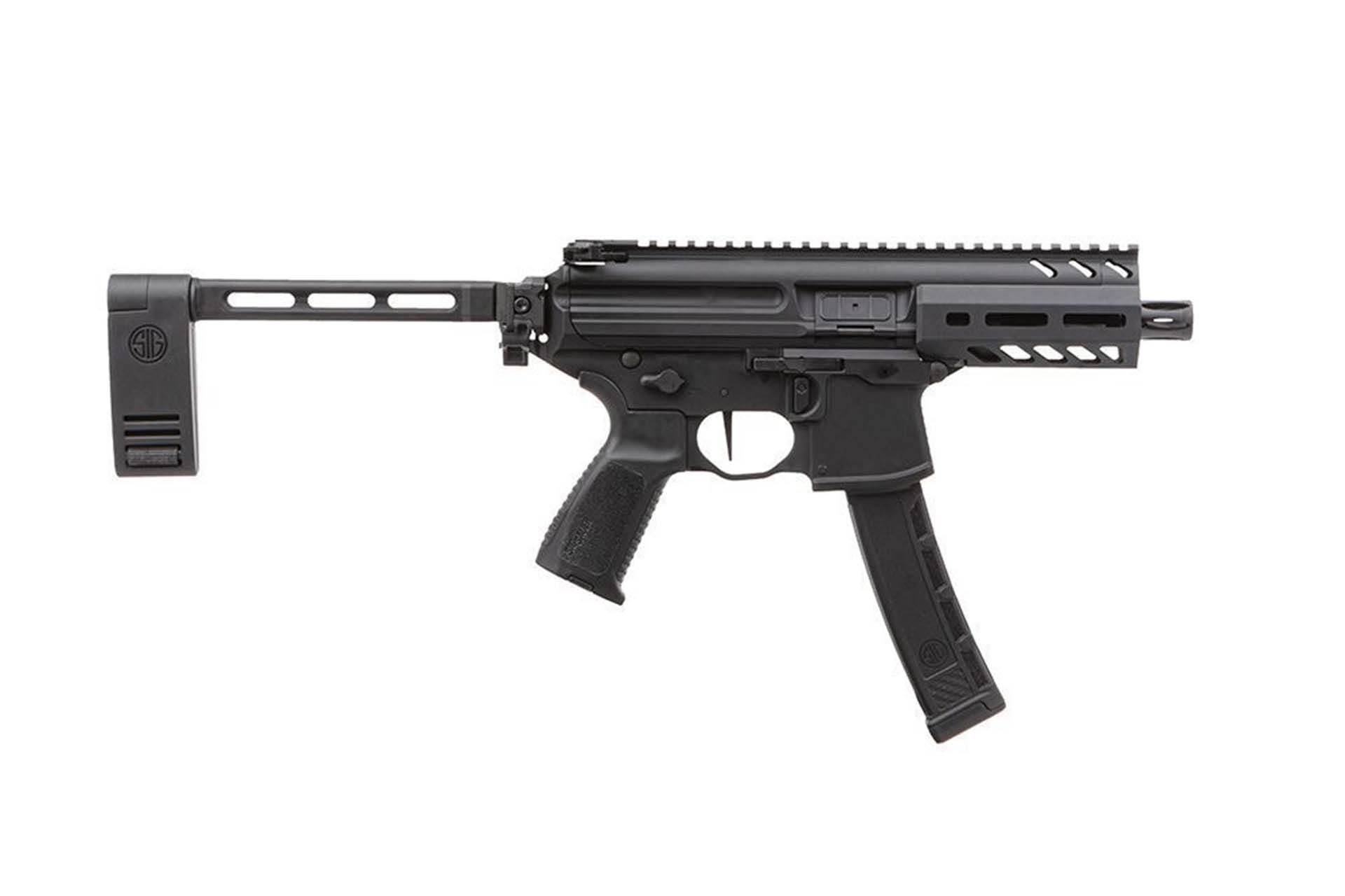 Sig Sauer Sigmpx 9mm Pistol 4.5 Blk Semi Pcb Al Mlok Hg (1) 35Rd Mag