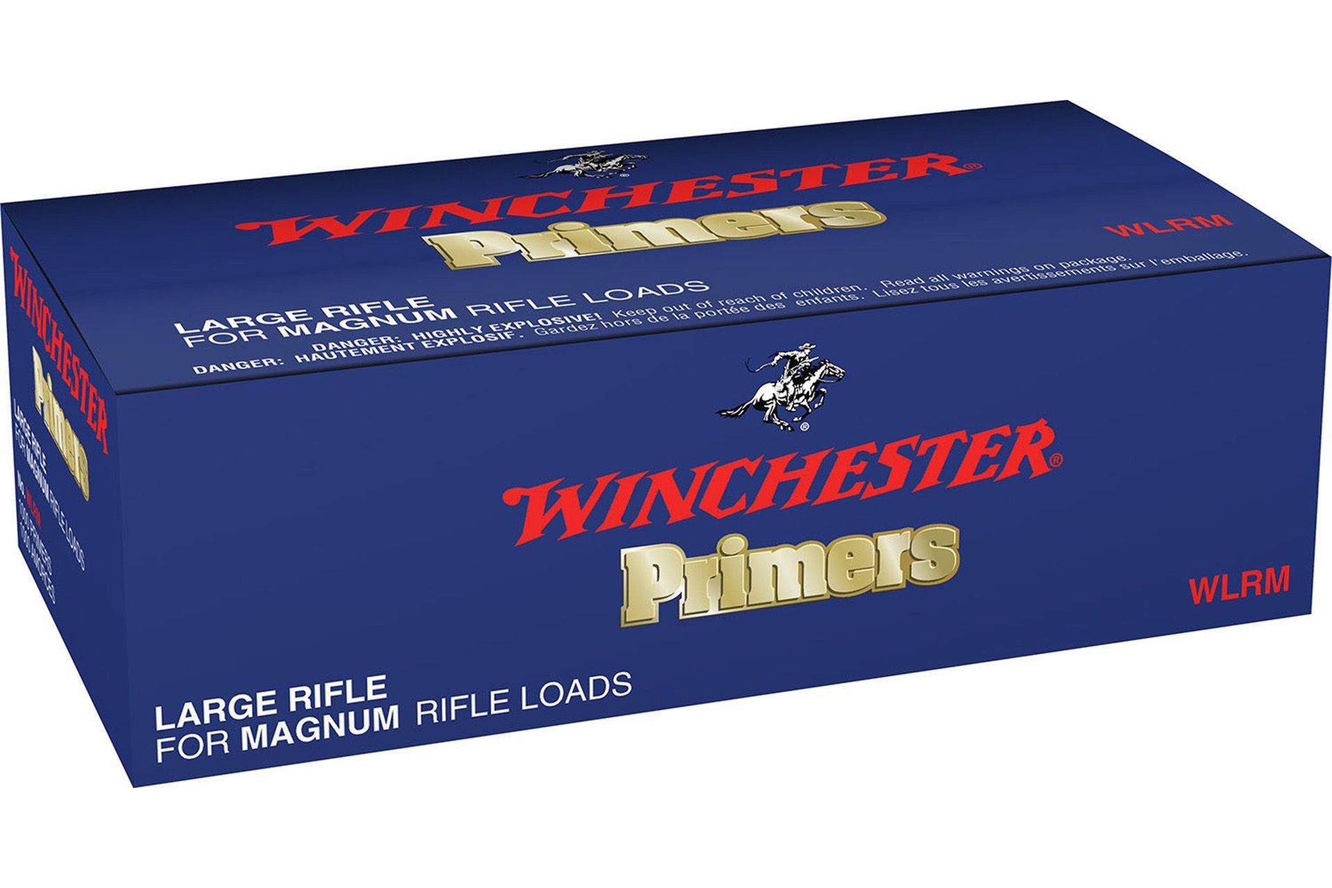 Winchester Ammo WLRM Centerfire #8-1/2M - 120 Large Magnum Rifle 1000 Per Box/ 5 Case