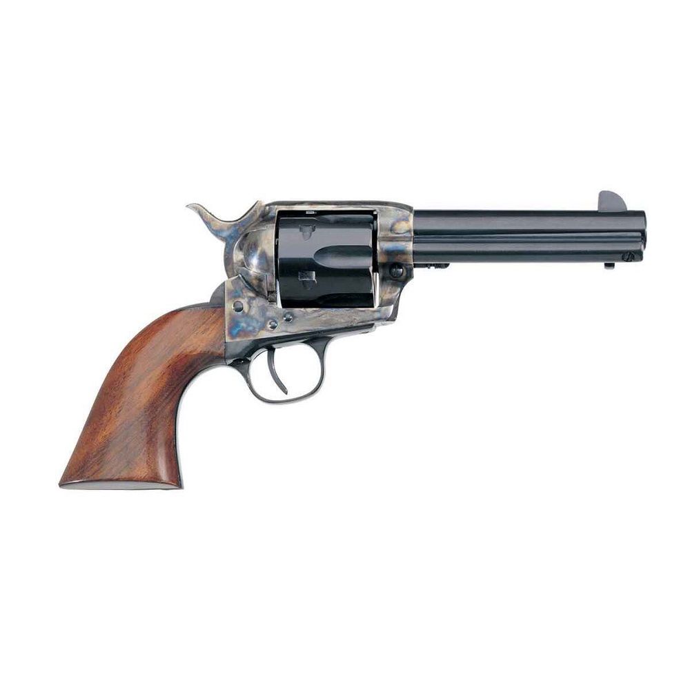 Uberti 356710 1873 Cattleman II New Model 45 Long Colt Revolver - Blue/Black, 5.5" Barrel, 6 Rounds, Wood Grips