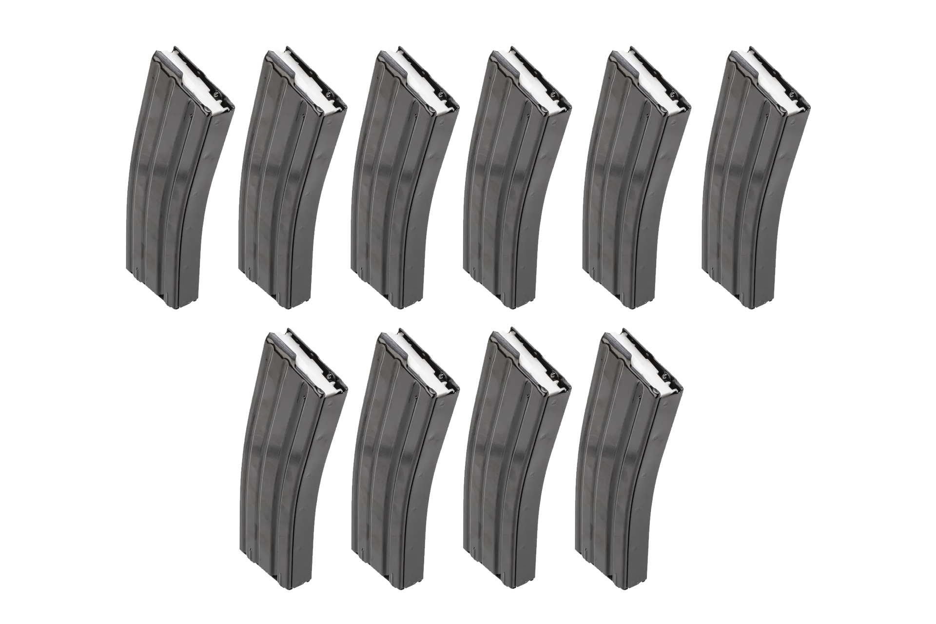 E-Lander 5.56 NATO 30-Round Steel AR-15 Magazine - 10-Pack