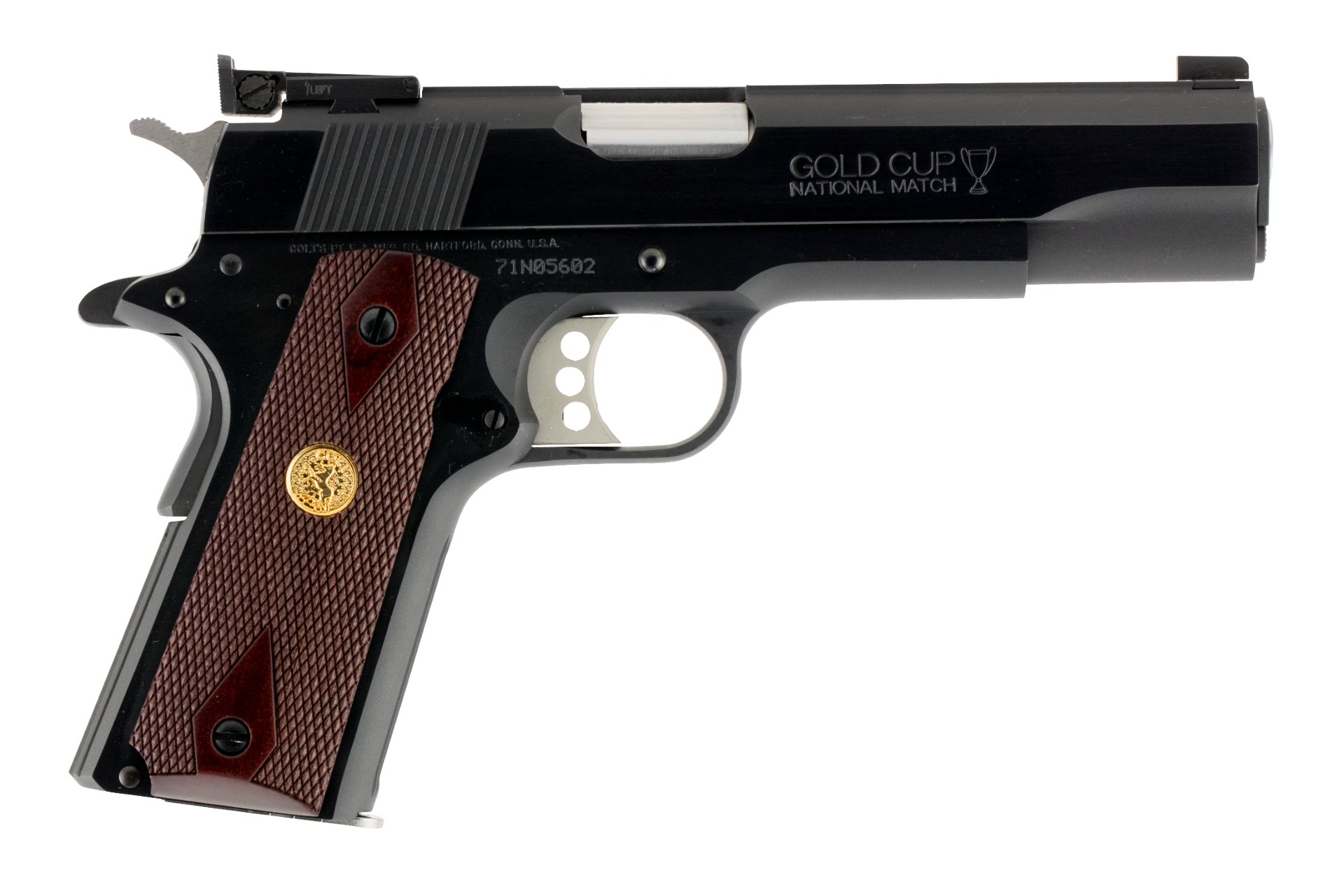 Colt Firearms Gold Cup National Match 9mm 5" 9rd Semi-Auto 1911 Pistol