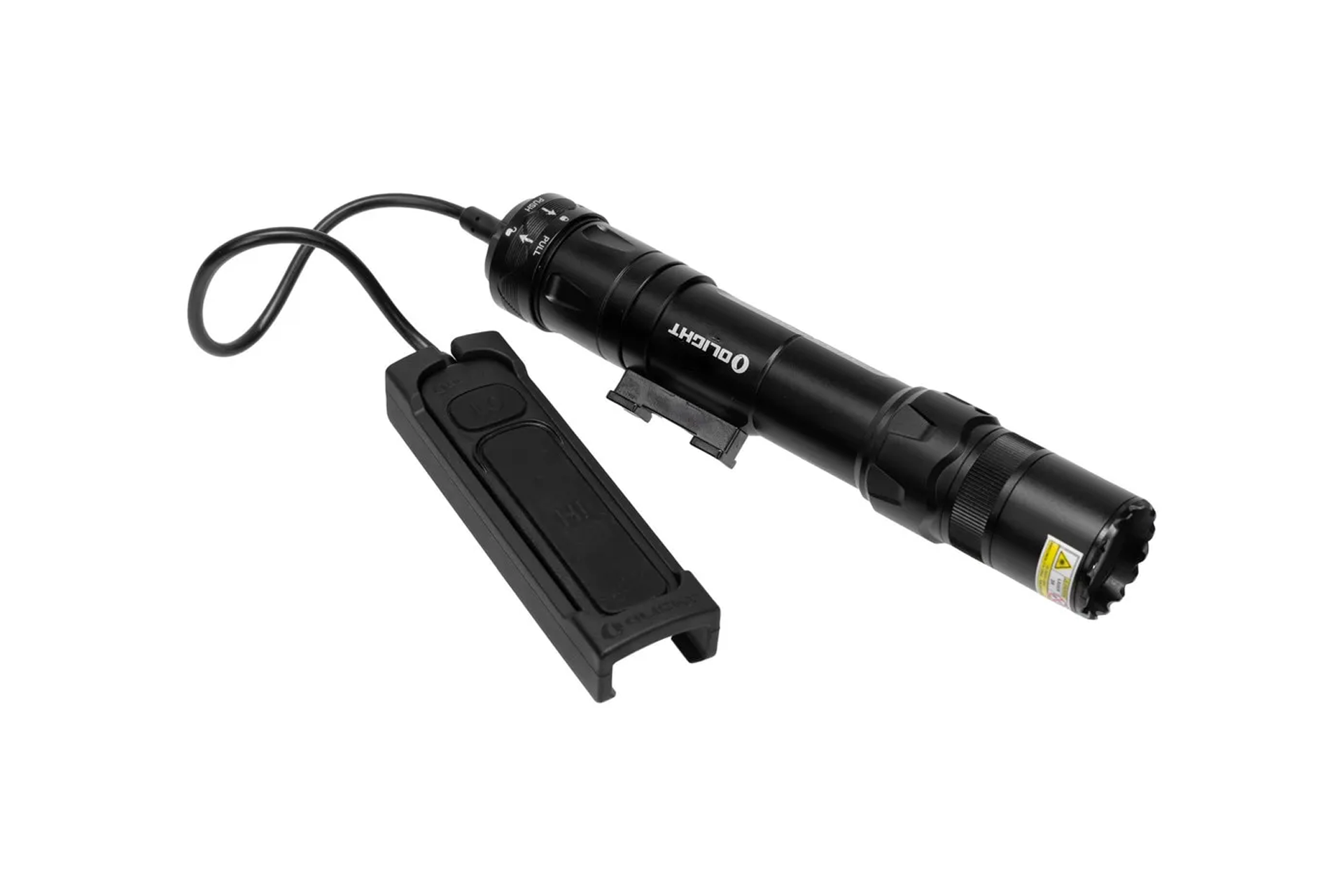 Olight Odin GL M 1500 Lumen Rechargeable Rail Mount Flashlight with Green Laser
