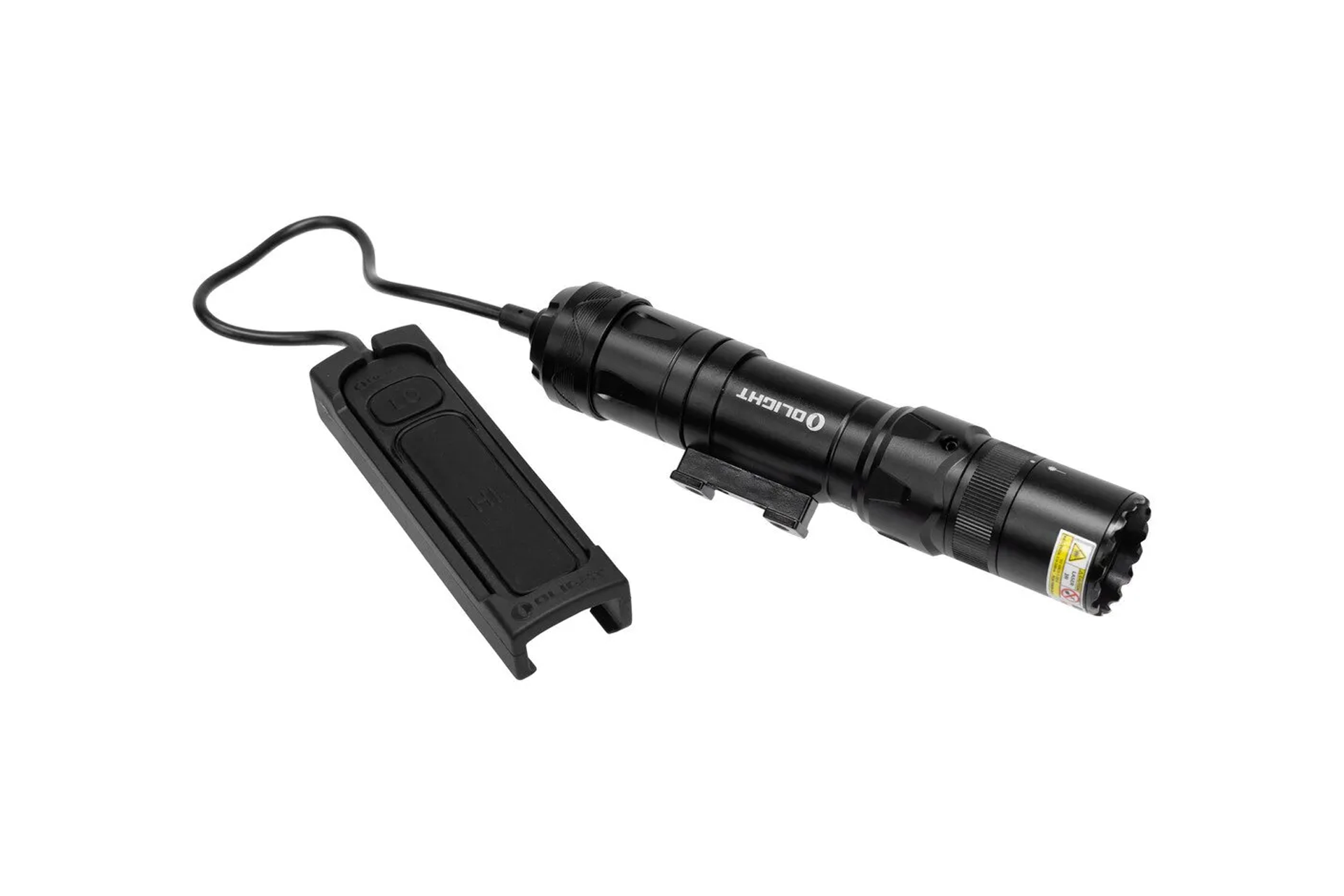 Olight Odin GL Mini 1000 Lumen Compact Rechargeable Rail Mount Flashlight with Green Laser