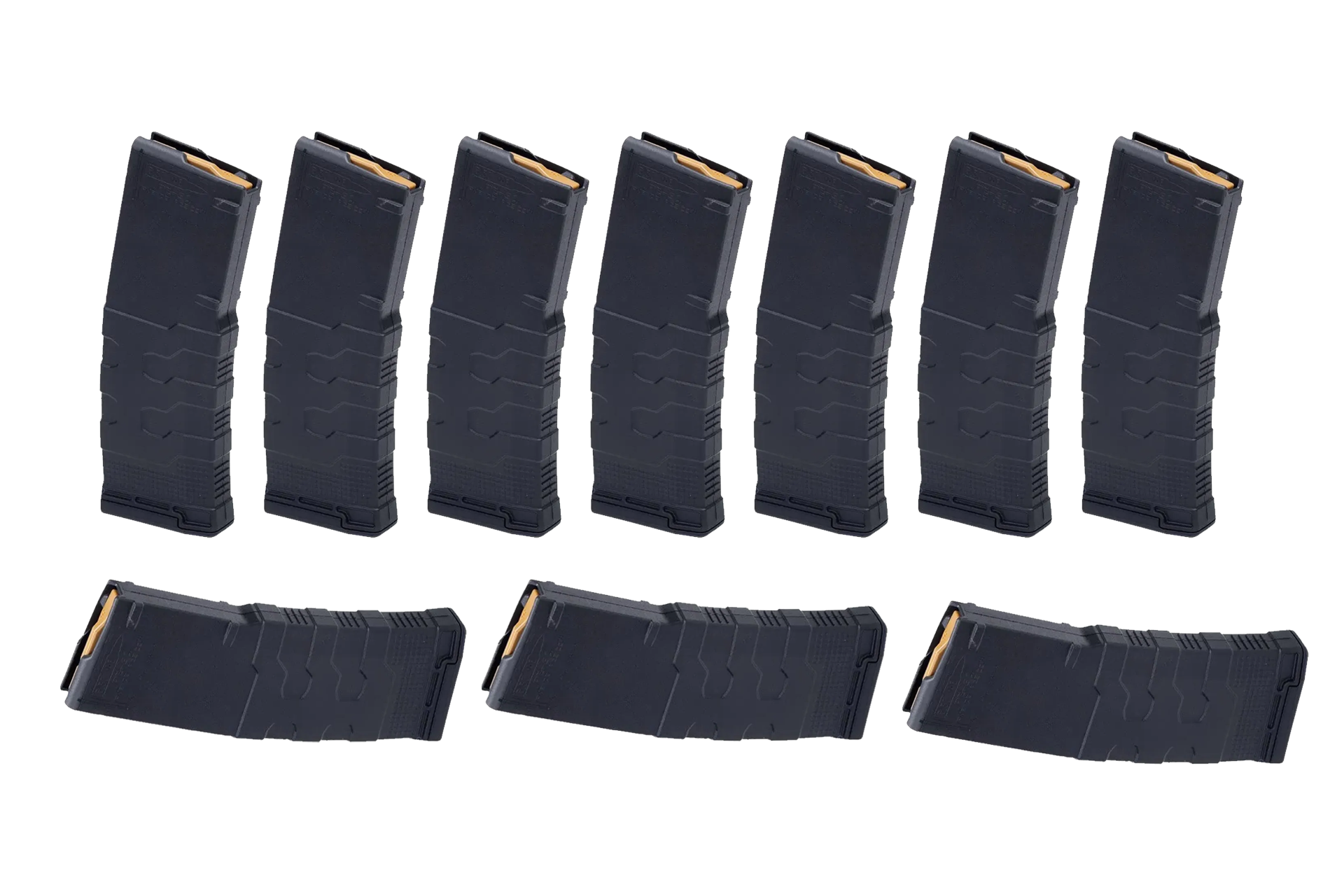 Amend 2 Mod-3 30-Round AR-15 Magazine - Black - 10 Pack