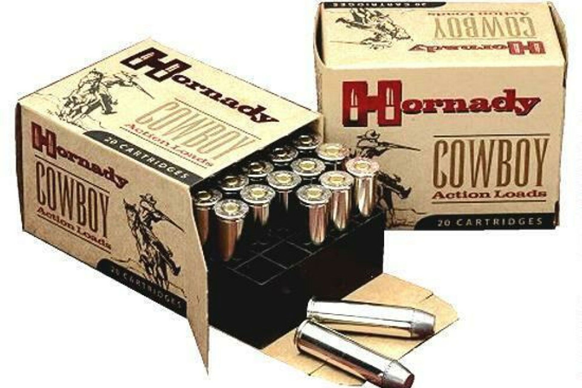 Hornady 9075 Custom Cowboy 44-40Win 205gr Lead 20 Per Box