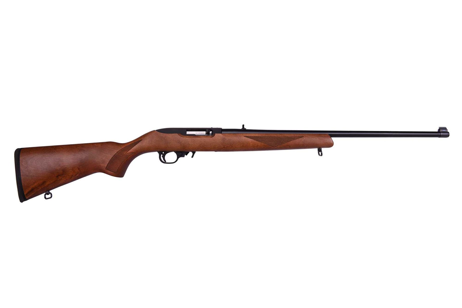 Lipsey's Exclusive Ruger 10/22-22 22 LR BL/WD 22" 1150 Deluxe Sptr Style Stock