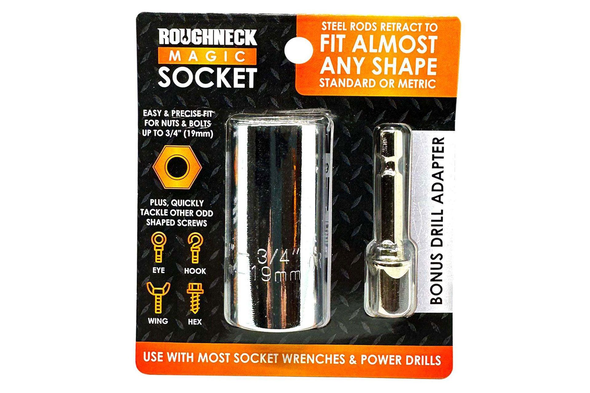 Novelty Inc Magic Socket Tool with Drill Adapter