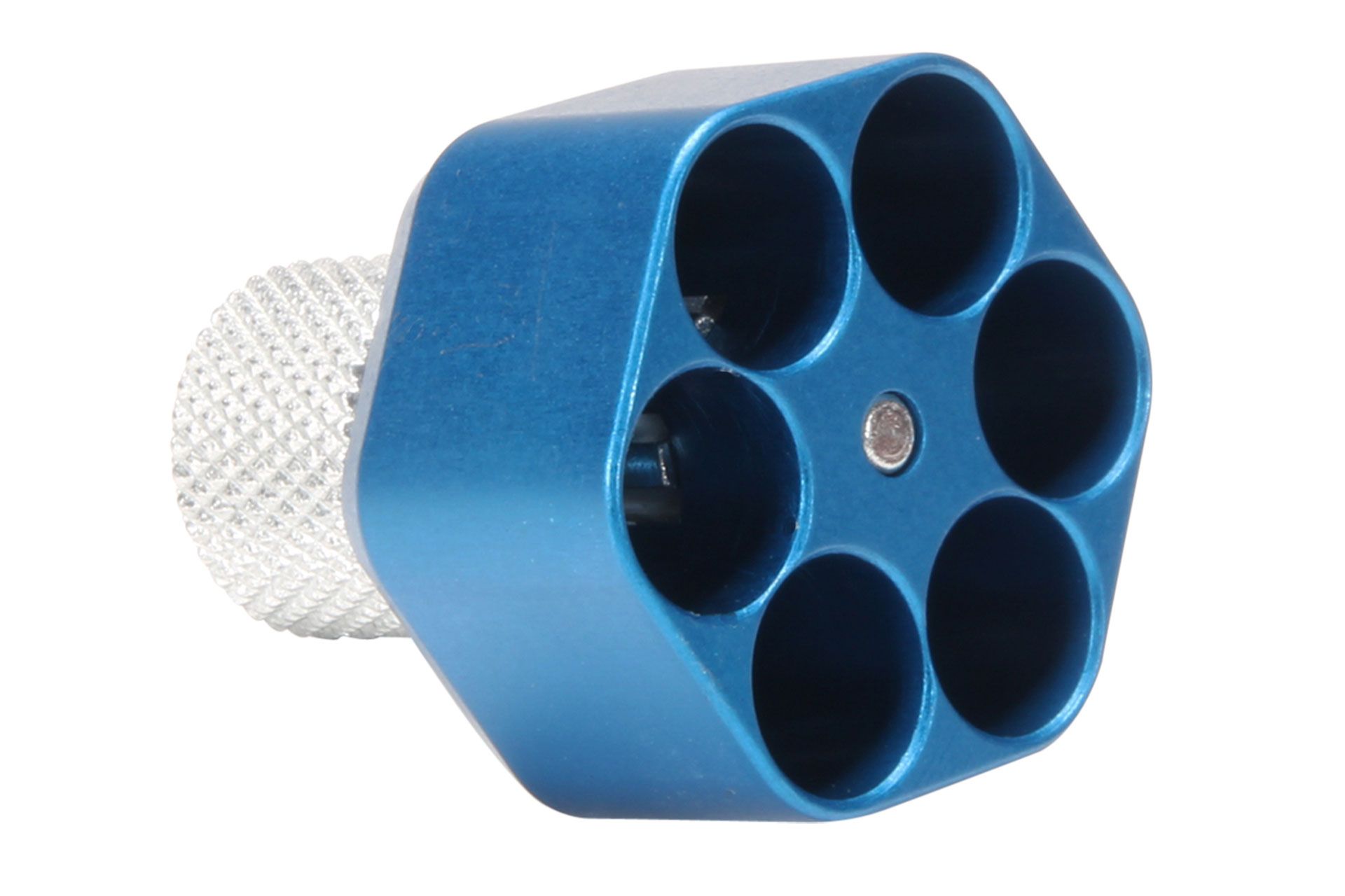 Pachmayr 02654 Competition Speedloader 59210 made of Aluminum with Blue Finish for S&W L Frame Holds up to 6rds