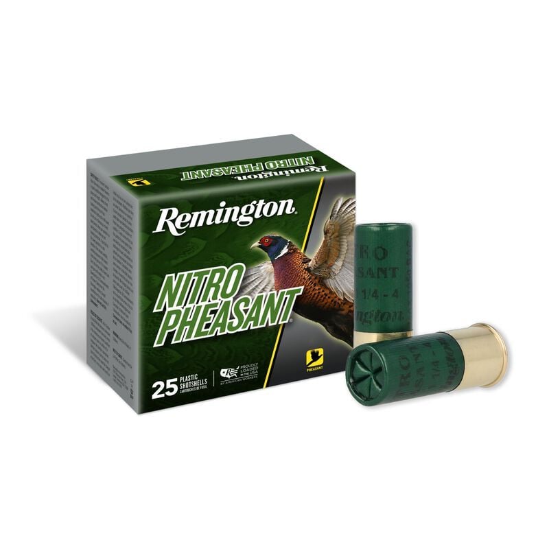 Remington Ammunition 28636 Premier Nitro Pheasant 12 Gauge 2.75" 1 3/8 oz 6 Shot Shotgun Ammo - 25 Rounds