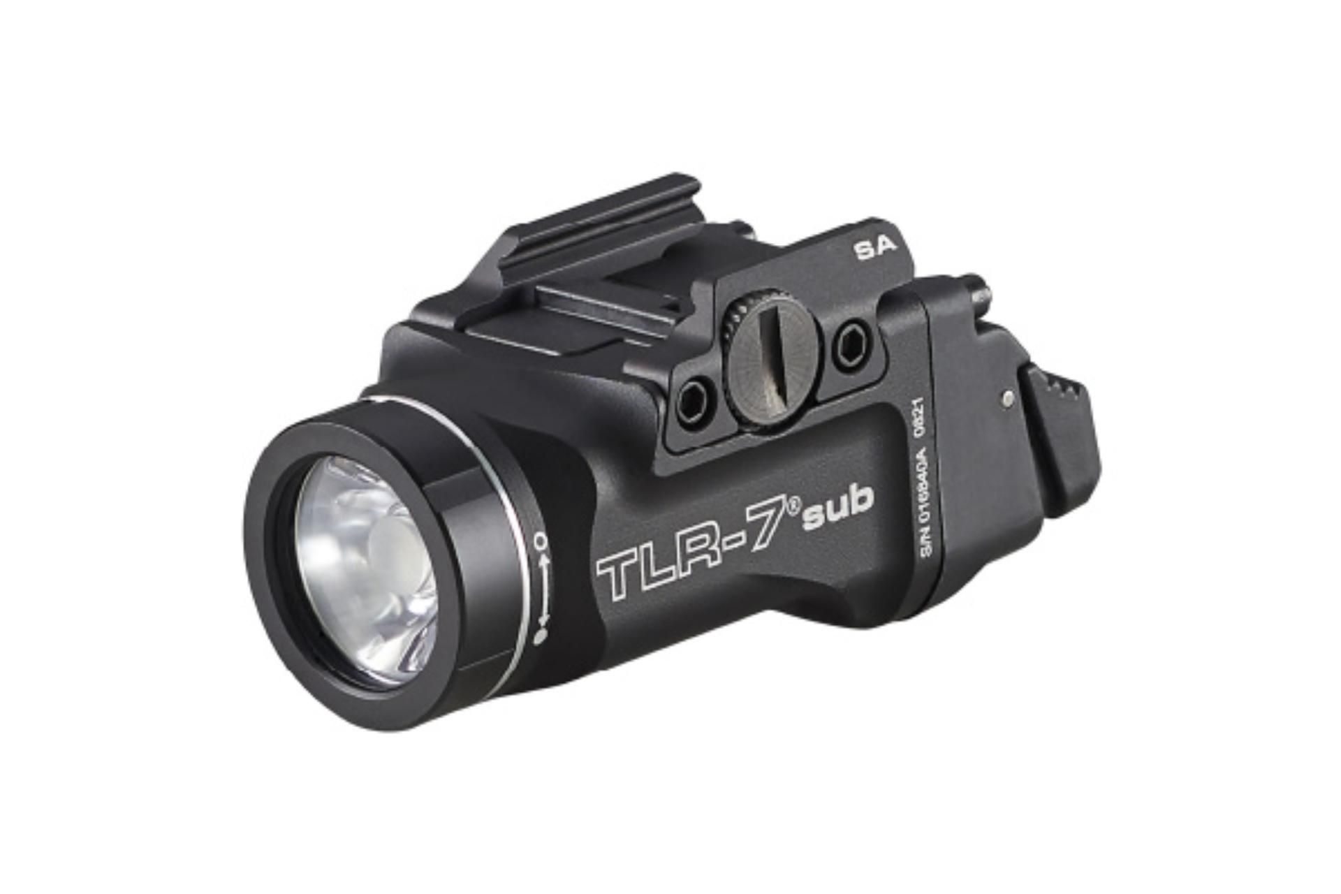 Streamlight, TLR-7 Sub Weaponlight, 500 Lumens, Black, For Sig P365/XL