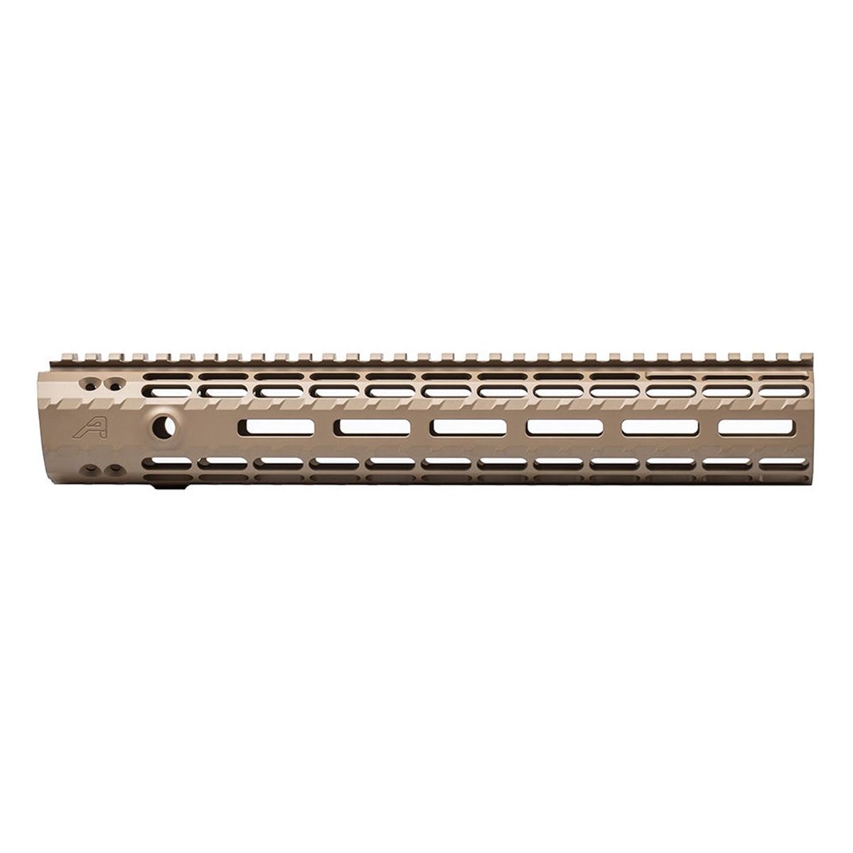 Aero Precision AR15 12.7" Enhanced M-LOK Handguard, Gen 2 - FDE Cerakote (No Barrel Nut)