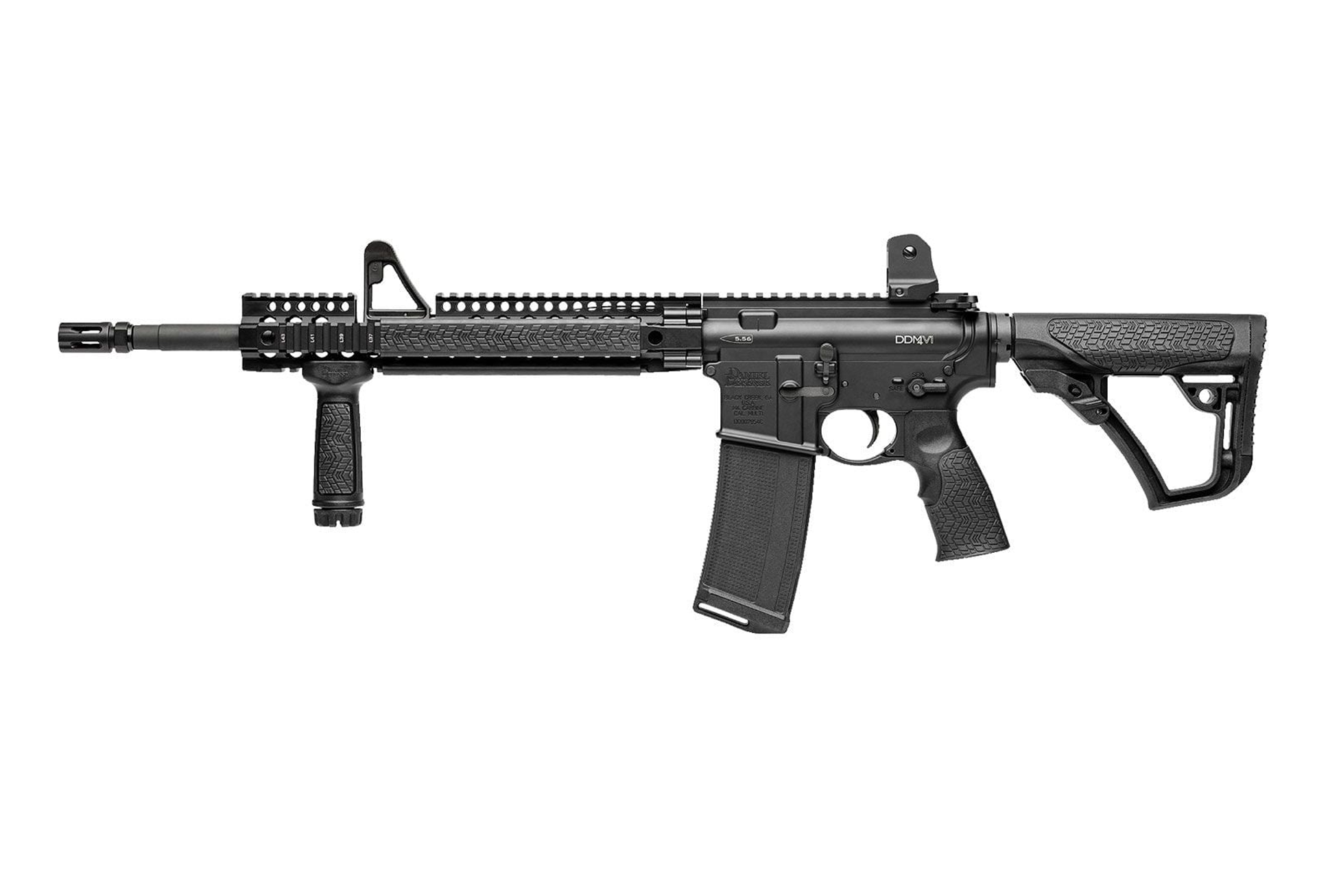 Daniel Defense DDM4 V1 .223/5.56 Semi-Automatic Compmag AR-15 Rifle - Black