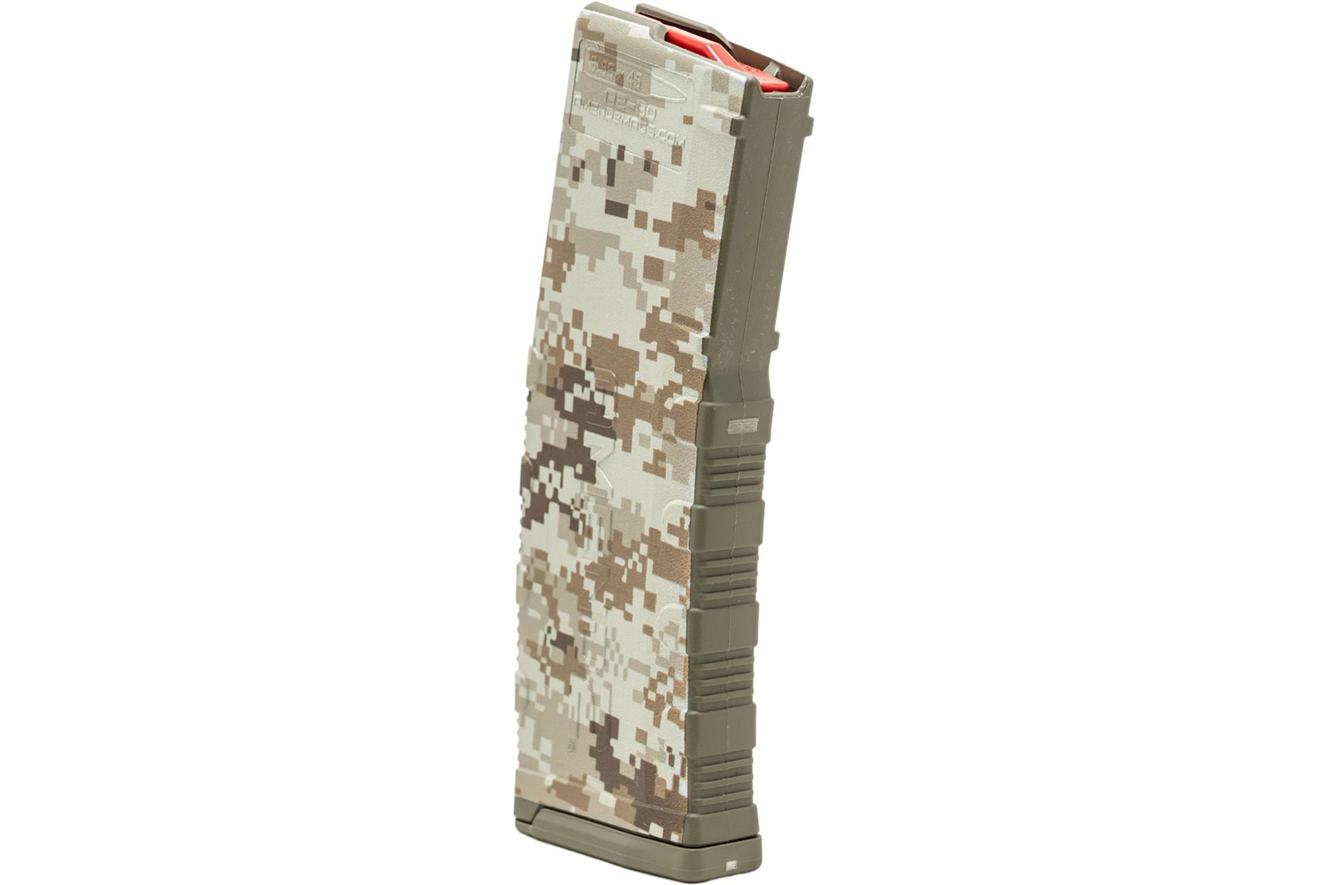 Amend2 AR-15/M4/M16 5.56x45mm NATO/.223 Remington Mod-2 Flat Dark Earth Custom Printed Desert Digi Camo 30-Round Magazine
