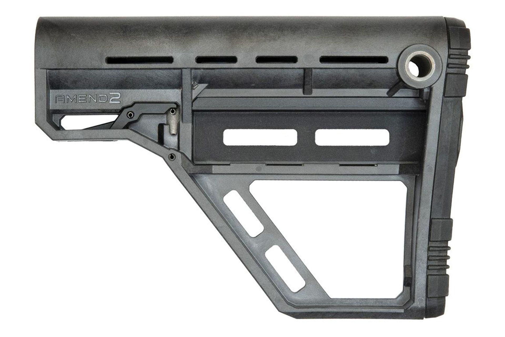 Amend2 AMS Modular Mil-Spec Carbine Carbon-Reinforced Stock Base M-LOK Model