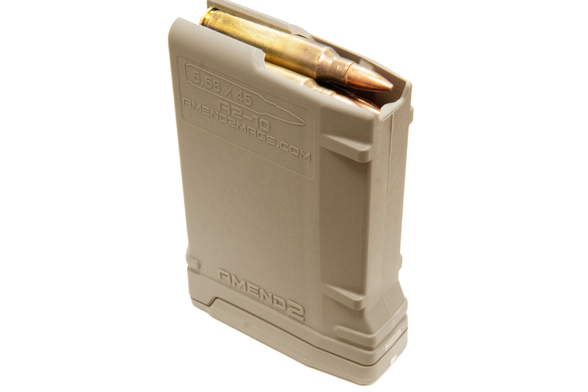 Amend2 AR-15/M4/M16 5.56x45mm NATO/.223 Remington Mod-2 Flat Dark Earth 10-Round Magazine
