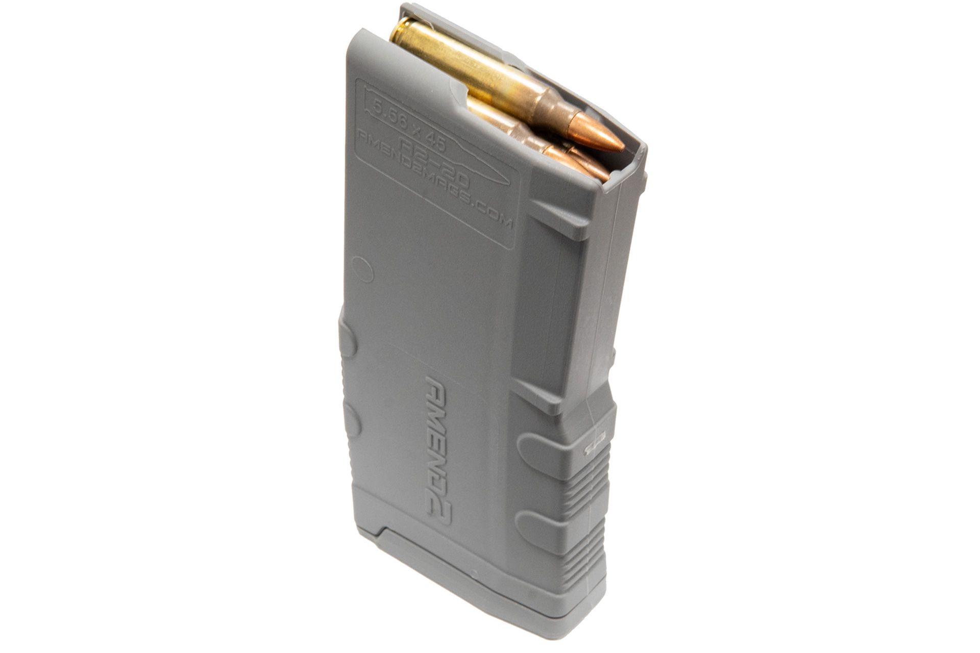Amend2 AR-15/M4/M16 5.56x45mm NATO/.223 Remington Mod-2 Gray 20-Round Magazine
