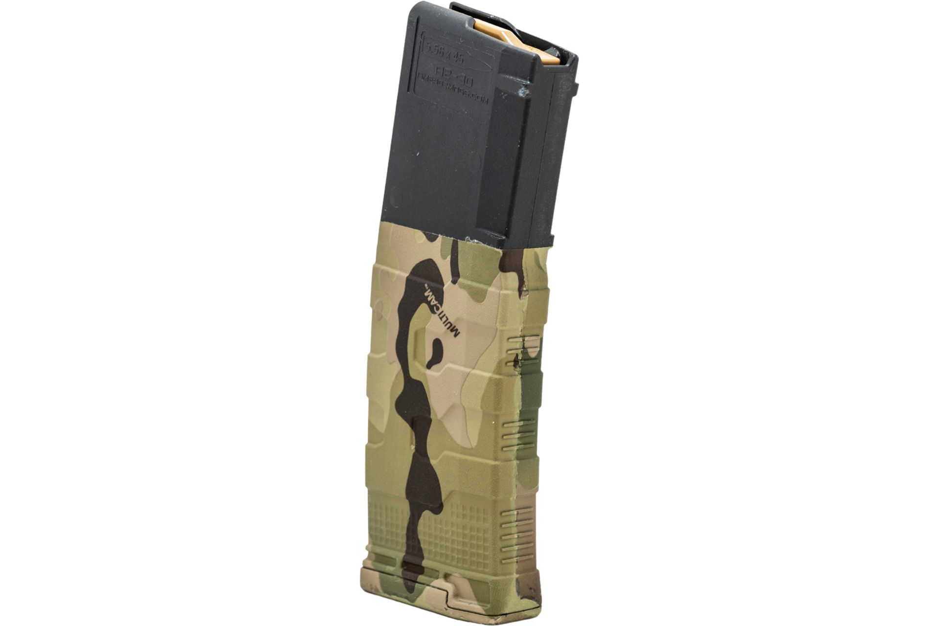 Amend2 AR-15/M4/M16 5.56x45mm NATO/.223 Remington Mod-3 Black Hydro Dipped Multicam 30-Round Magazine