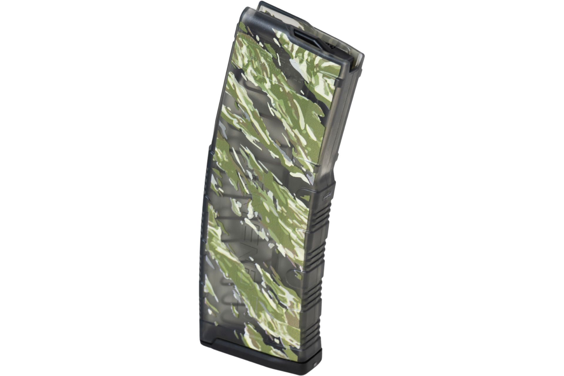 Amend2 AR-15/M4/M16 5.56x45mm NATO/.223 Remington Mod-C Translucent Smoke Custom Printed Tiger Stripe 30-Round Magazine