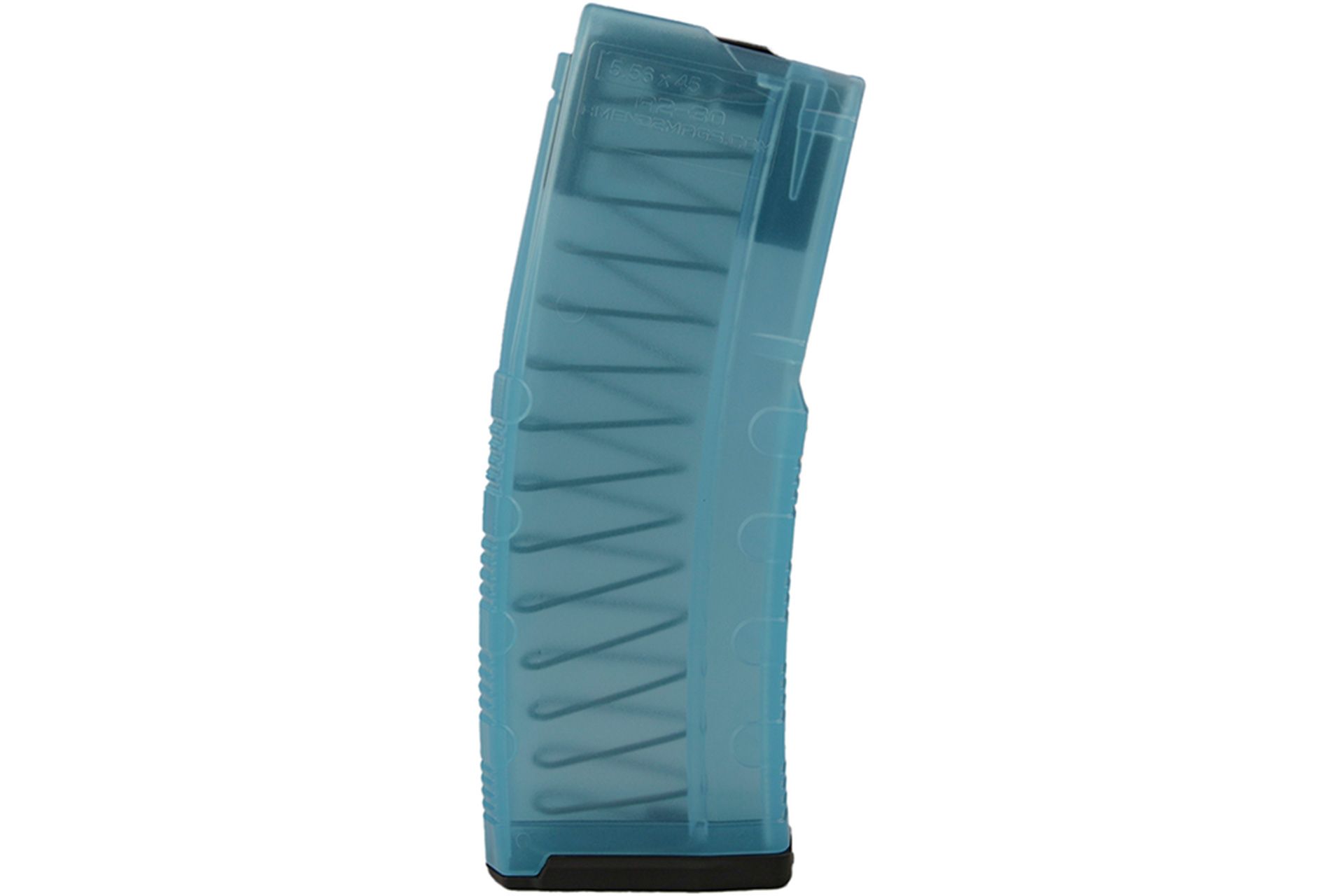 Amend2 AR-15/M4/M16 5.56x45mm NATO/.223 Remington Mod-C Translucent Teal 30-Round Magazine