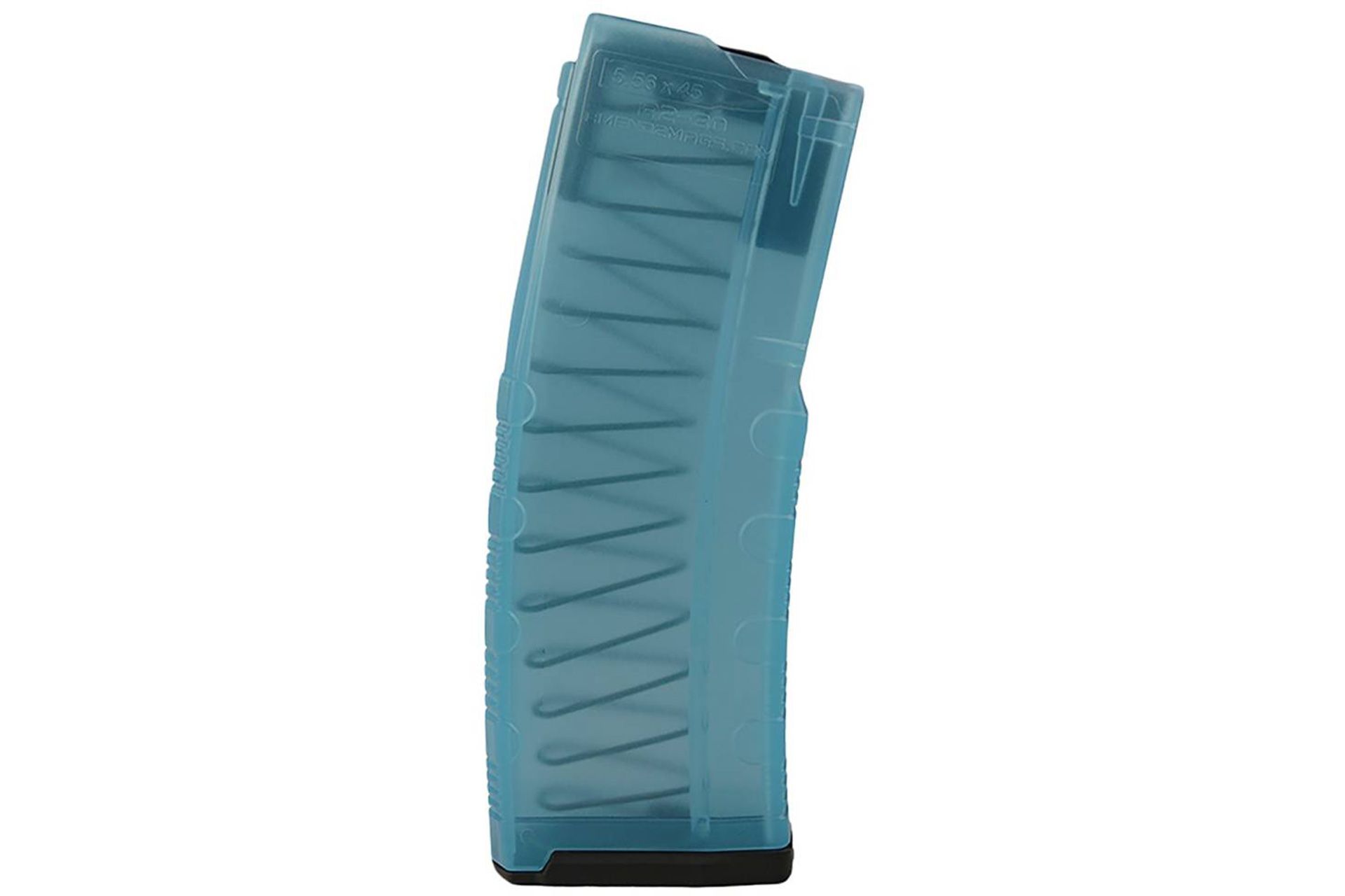 Amend2 AR-15/M4/M16 5.56x45mm NATO/.223 Remington Mod-C Translucent Teal Custom Printed Miami Vice 30-Round Magazine
