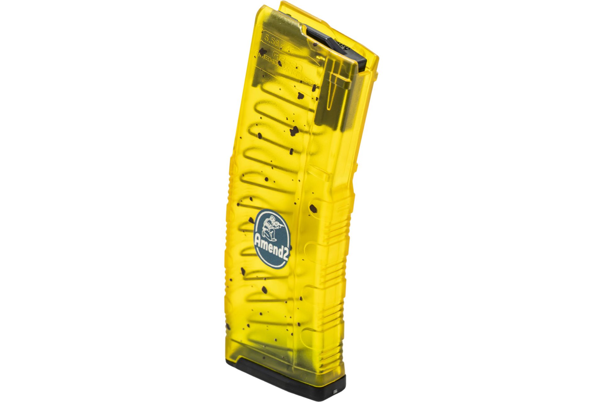 Amend2 AR-15/M4/M16 5.56x45mm NATO/.223 Remington Mod-C Translucent Yellow Custom Printed Banana 30-Round Magazine
