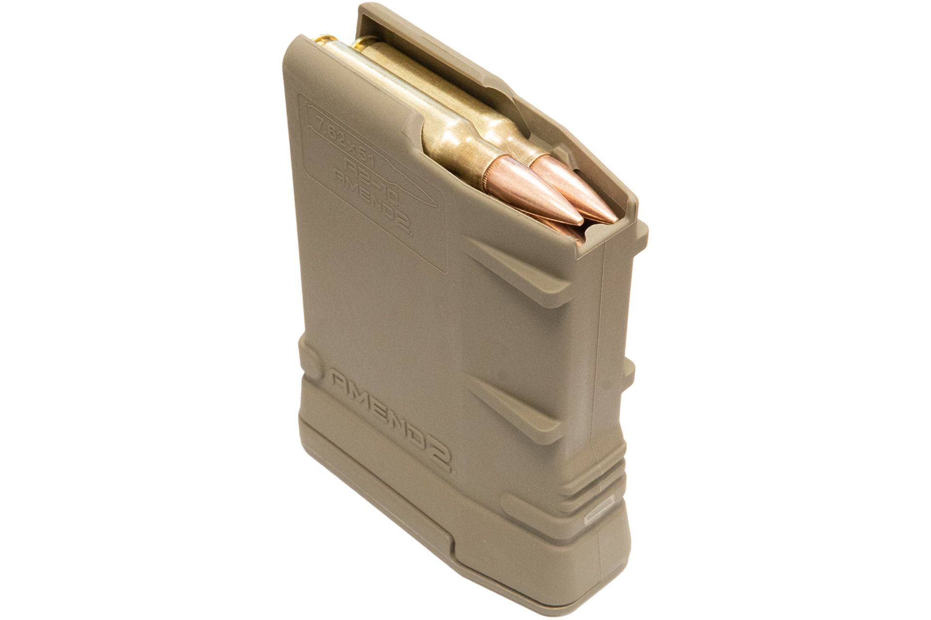 Amend2 SR-25/M110/AR-10 7.62x51mm NATO/.308 Winchester Mod-2 Flat Dark Earth 10-Round Magazine