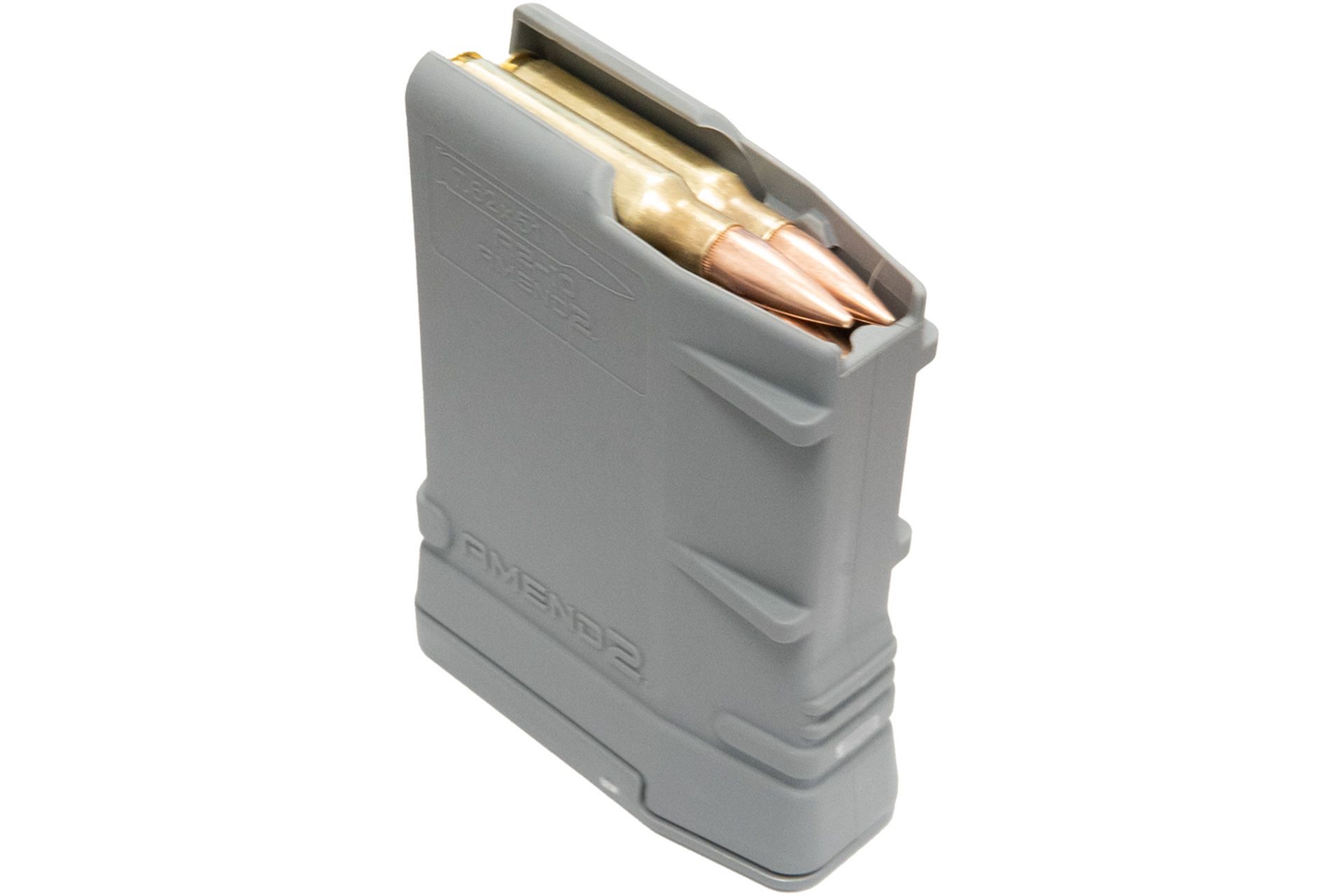 Amend2 SR-25/M110/AR-10 7.62x51mm NATO/.308 Winchester Mod-2 Gray 10-Round Magazine