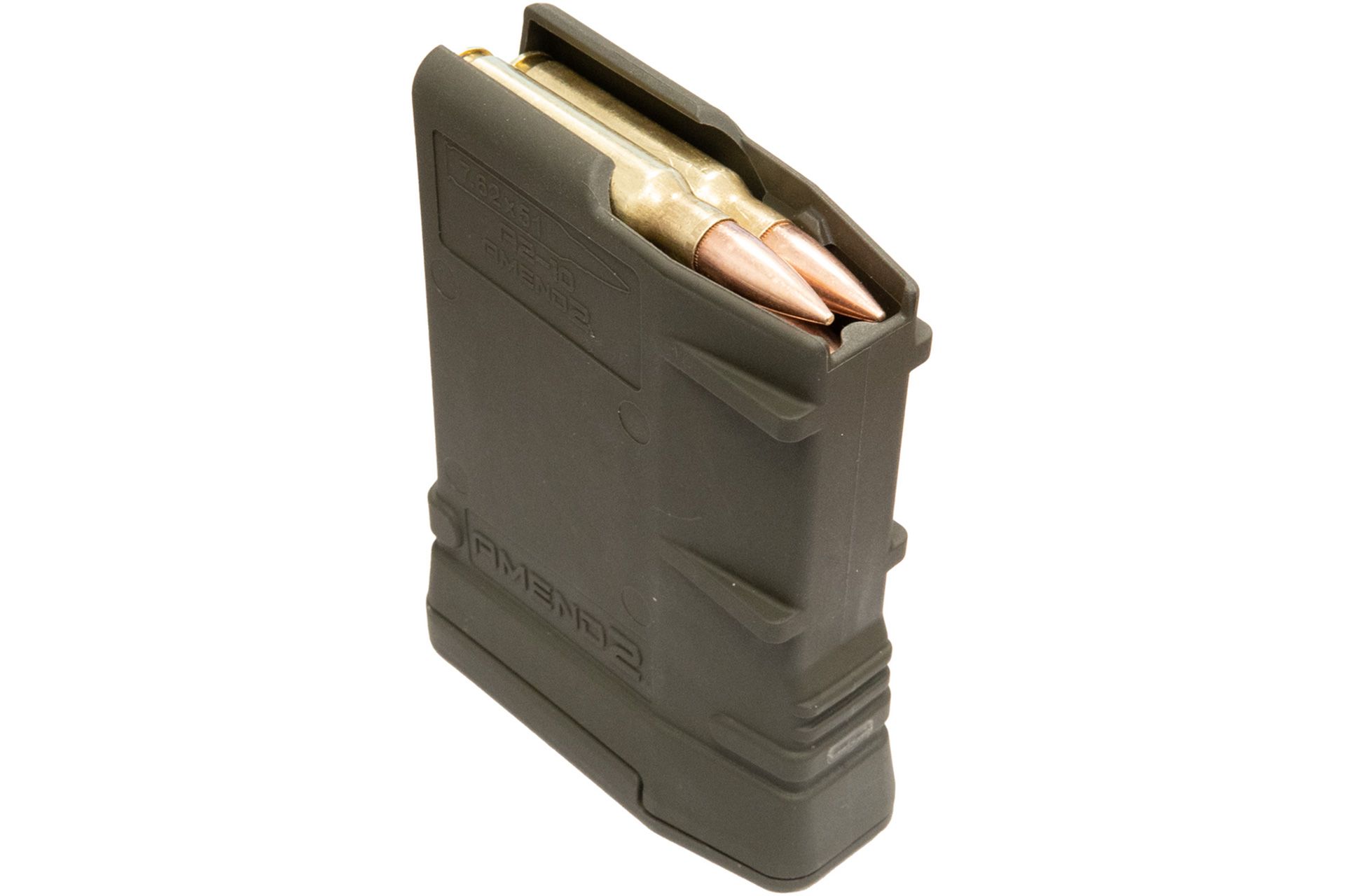 Amend2 SR-25/M110/AR-10 7.62x51mm NATO/.308 Winchester Mod-2 Olive Drab Green 10-Round Magazine