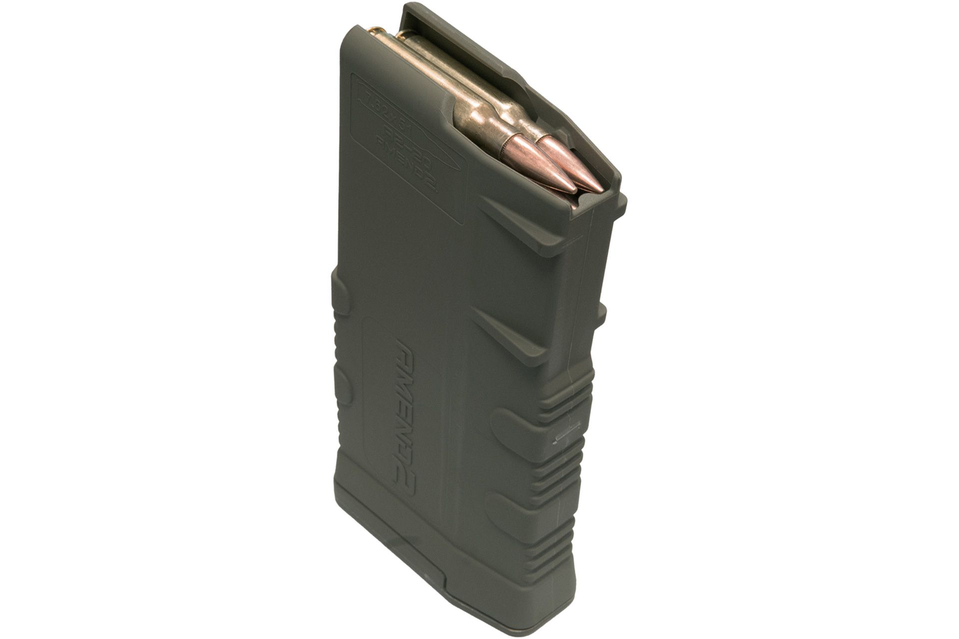 Amend2 SR-25/M110/AR-10 7.62x51mm NATO/.308 Winchester Mod-2 Olive Drab Green 20-Round Magazine