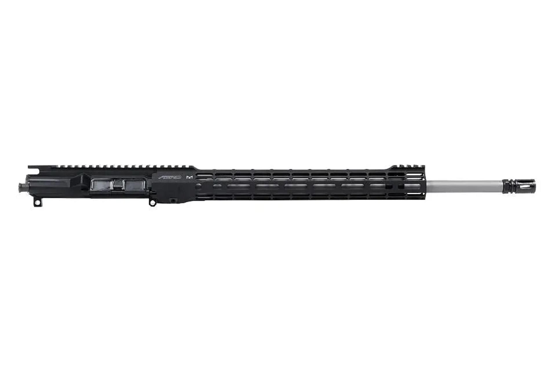 M4E1 Threaded Complete Upper, 20" 6.5 Grendel SS Barrel ATLAS S-ONE 15" M-LOK HG - Anodized Black