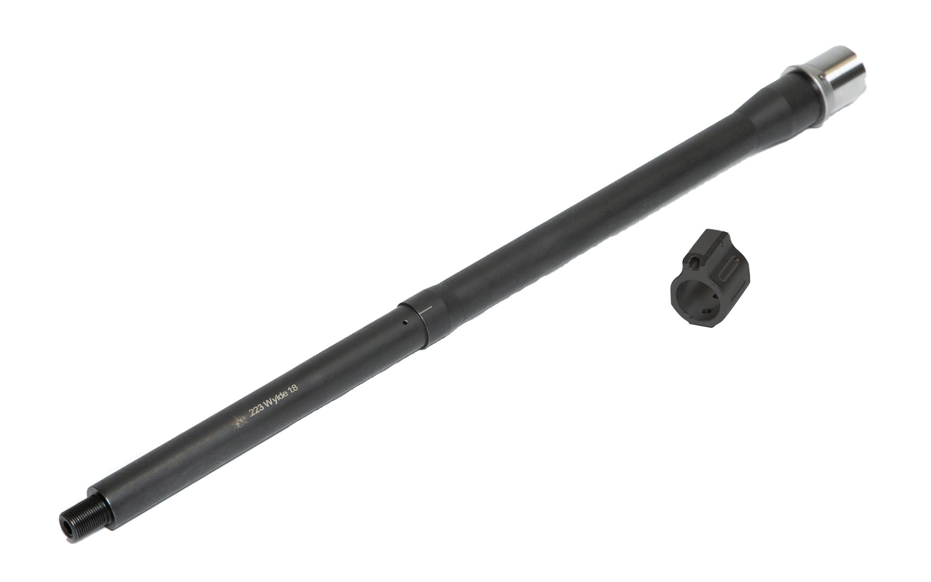 ODIN Works 16.1" 223 Wylde Midlength Medium Profile Stainless Steel Barrel w/ FREE tunable GB - Black Nitride 1:8 Twist