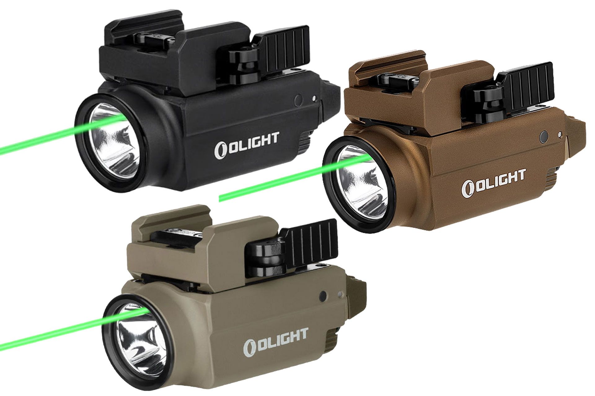 Olight Baldr S 800 Lumens LED Light With Green Dot