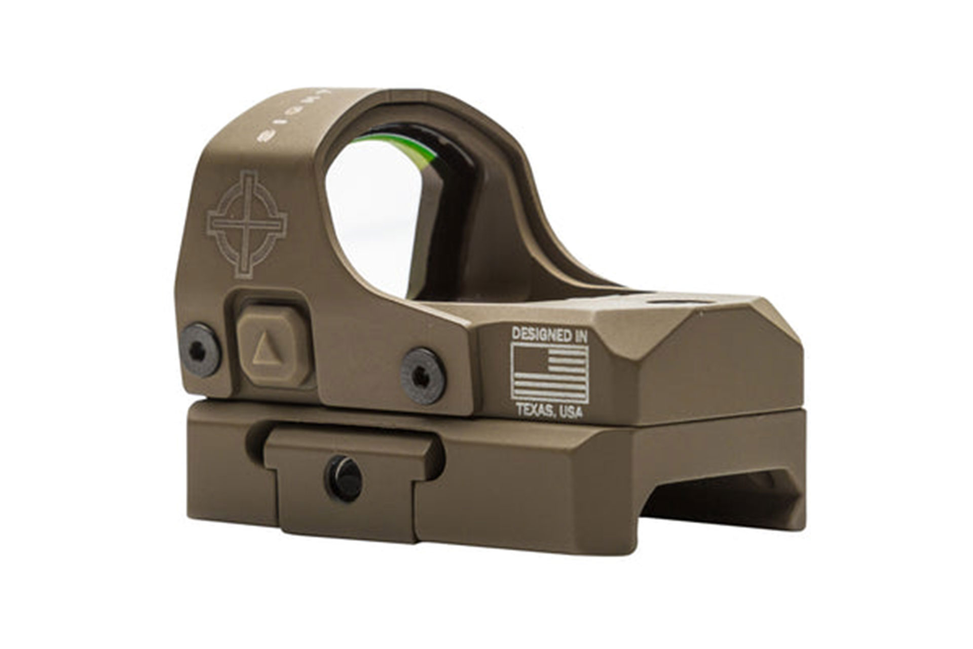 Sightmark Mini Shot M-Spec FMS Reflex Sight - Dark Earth