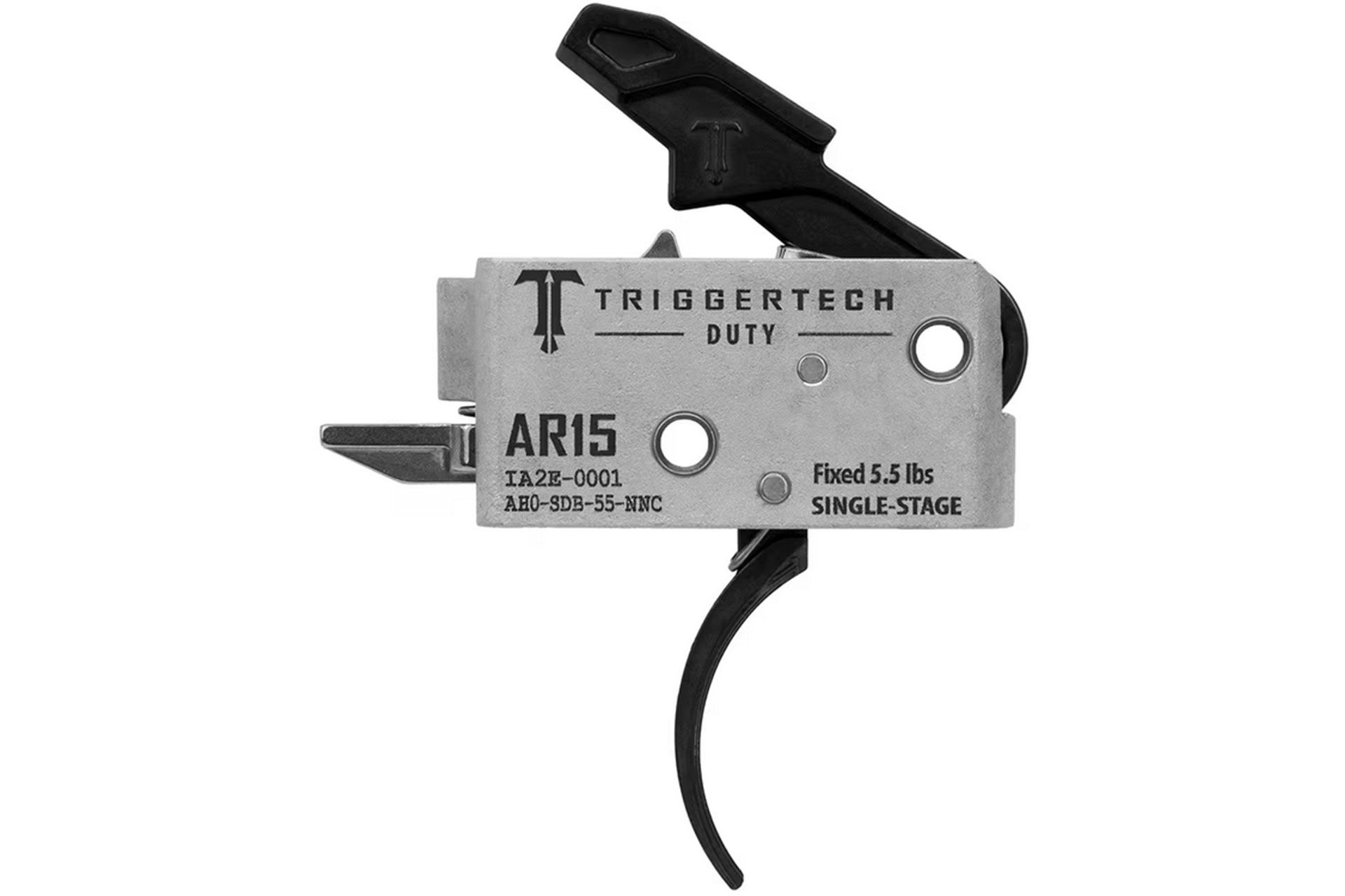 TriggerTech AR-15 Single-Stage 5.5lb Duty Trigger - Curved