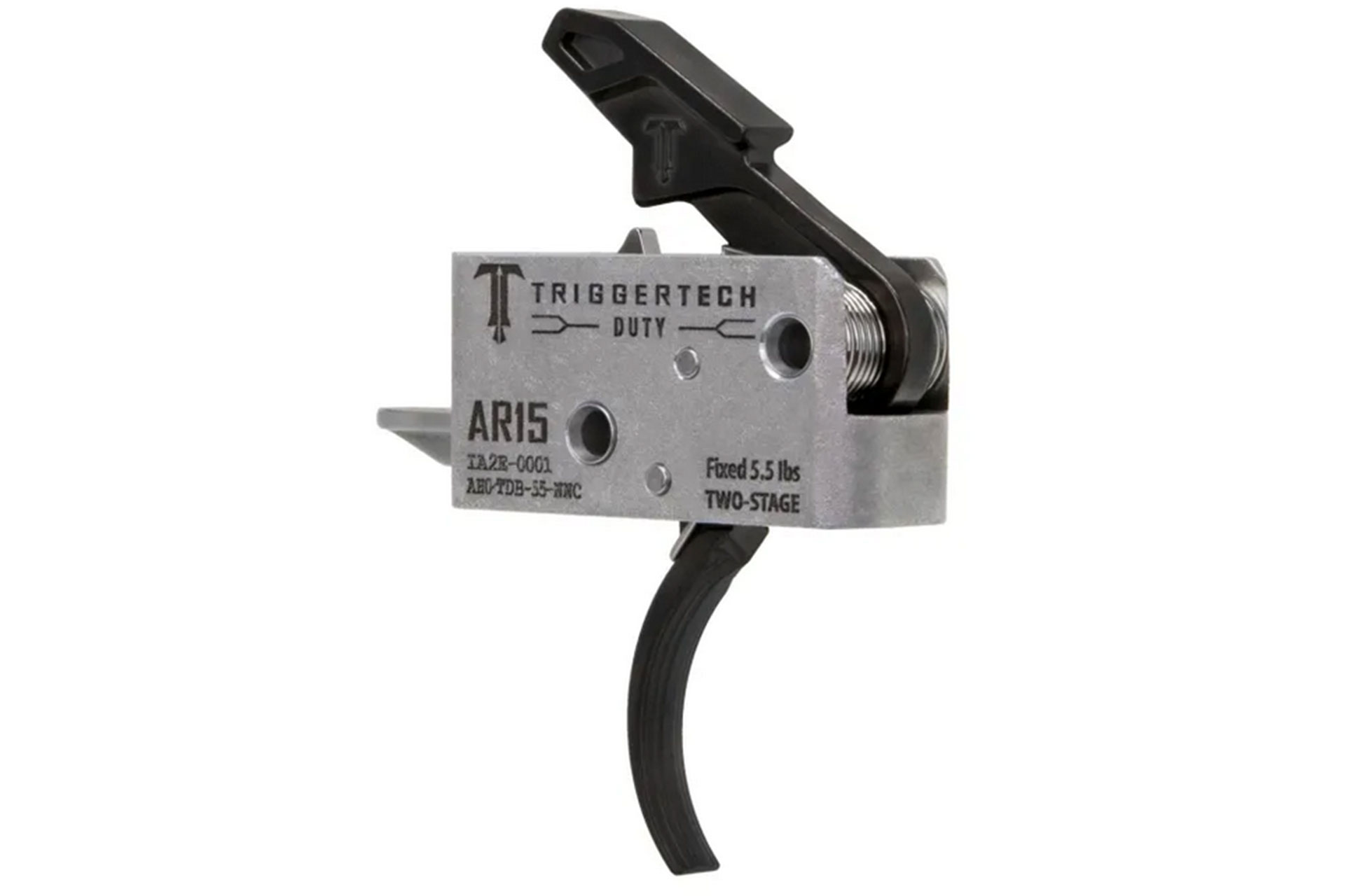 TriggerTech TriggerTech AR-15 Two-Stage 5.5lb Duty Trigger - Curved
