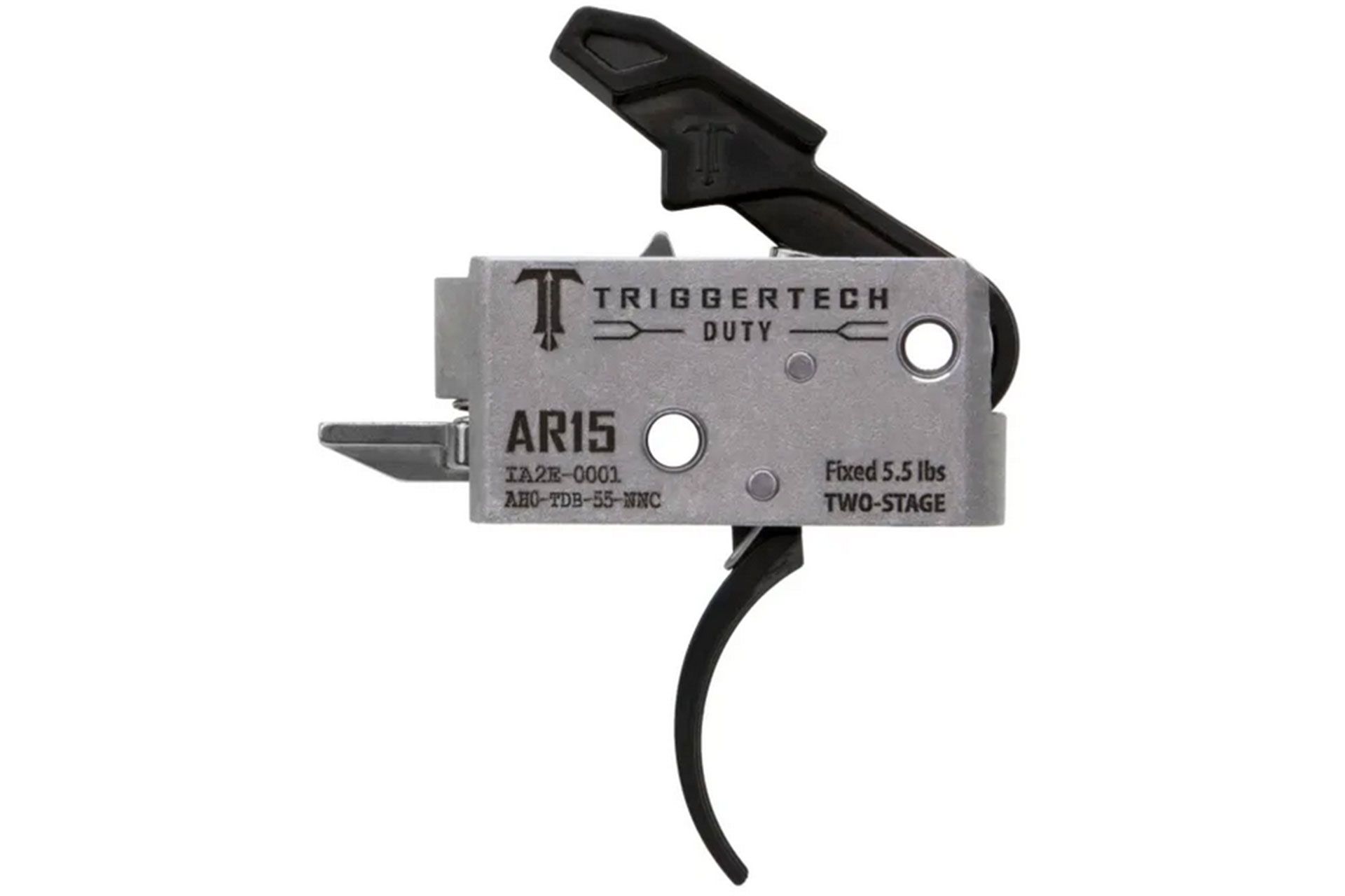 TriggerTech AR-15 Two-Stage 5.5lb Duty Trigger - Curved