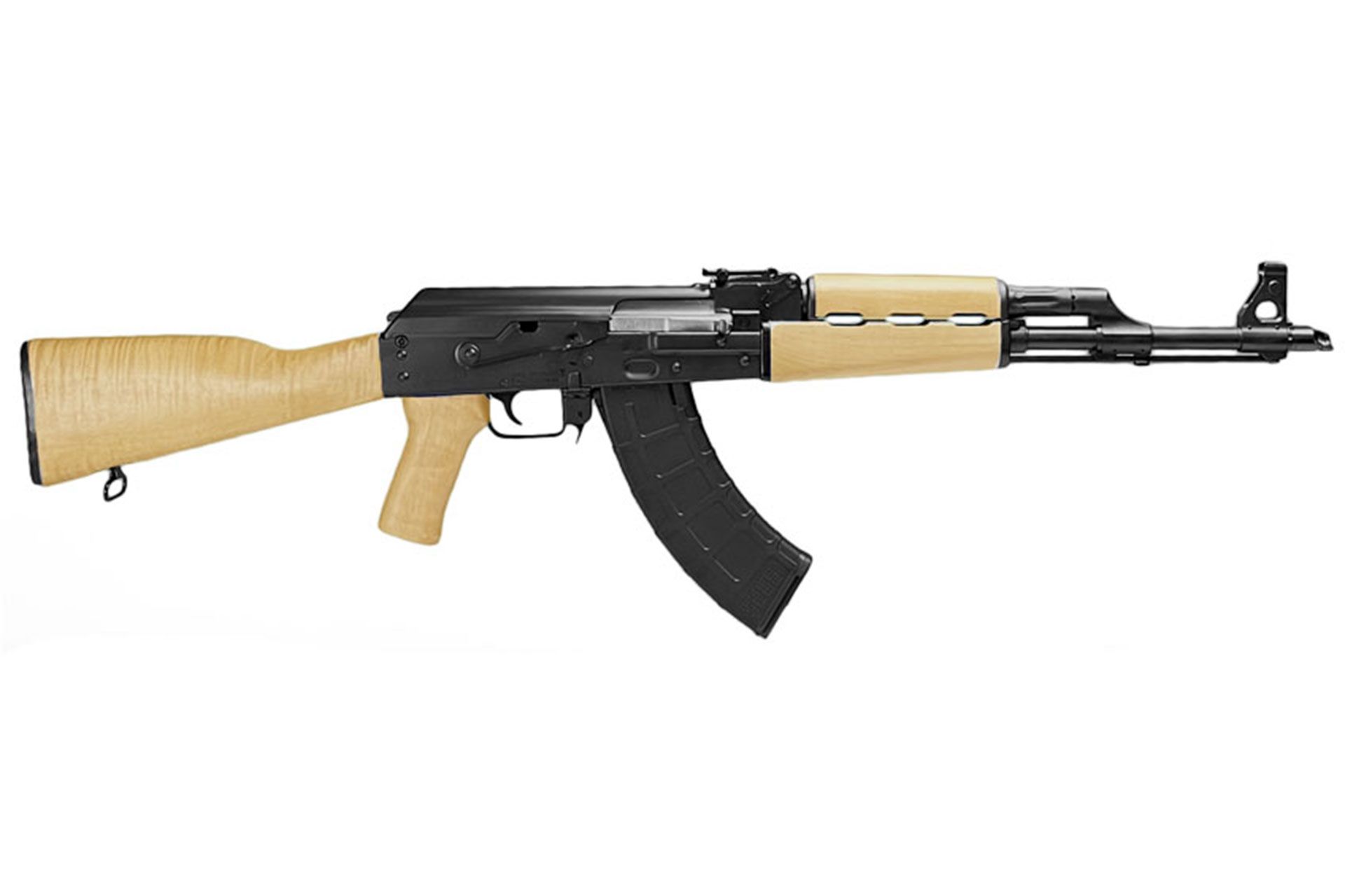 Zastava Zpapm70 16.3" 7.62X39 10rd Semi Auto Rifle With Light Maple Furniture Compmag