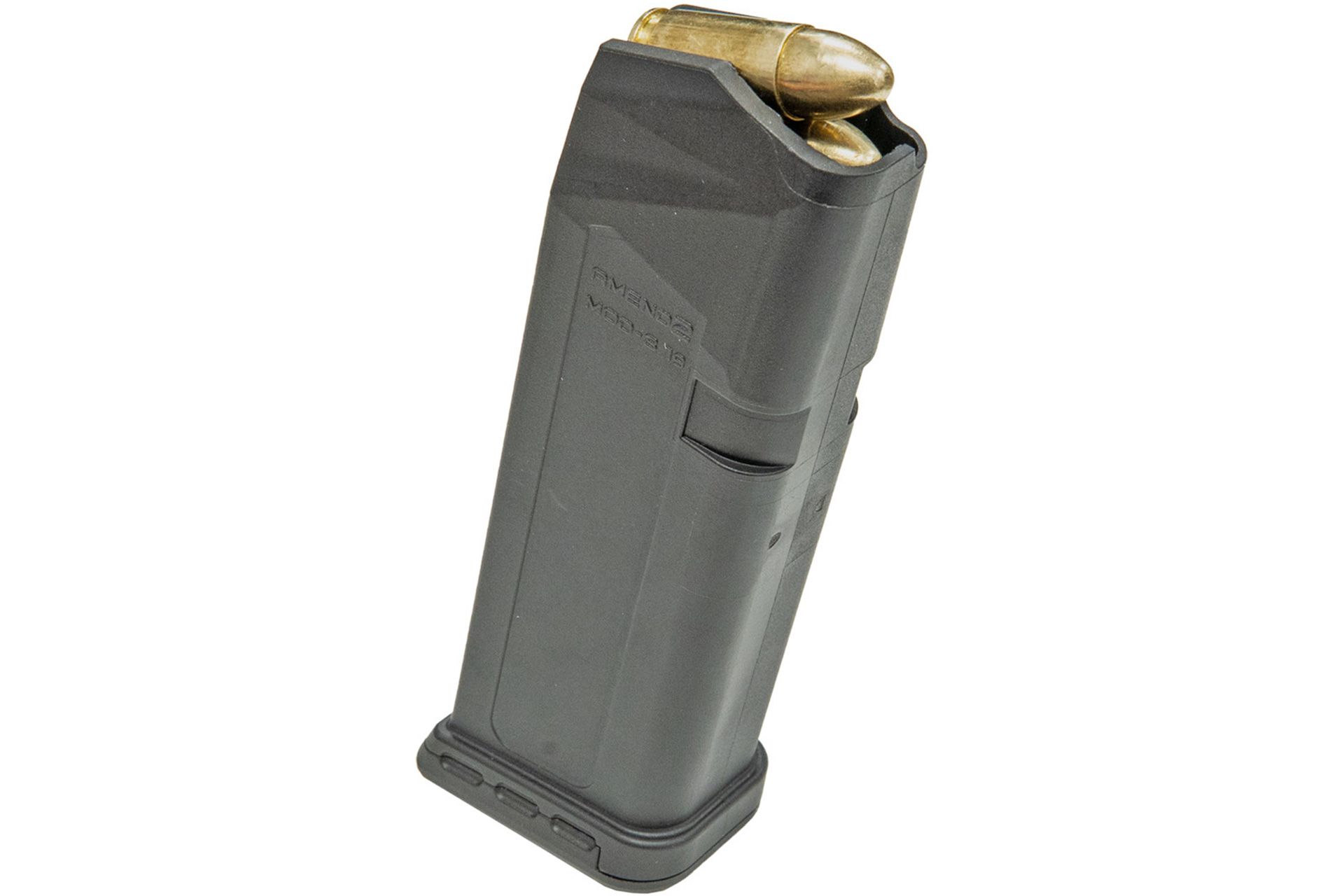 Amend2 A2-19 GLOCK G19 9mm Luger Mod-3 Black 15-Round Magazine